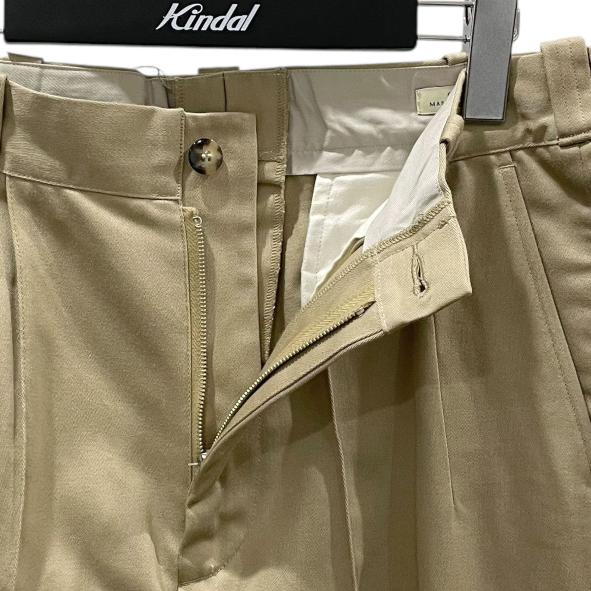 22AW タックパンツ FRONT TUCK ARMY TROUSER フロントタックアーミートラウザー 222OJ-PT04