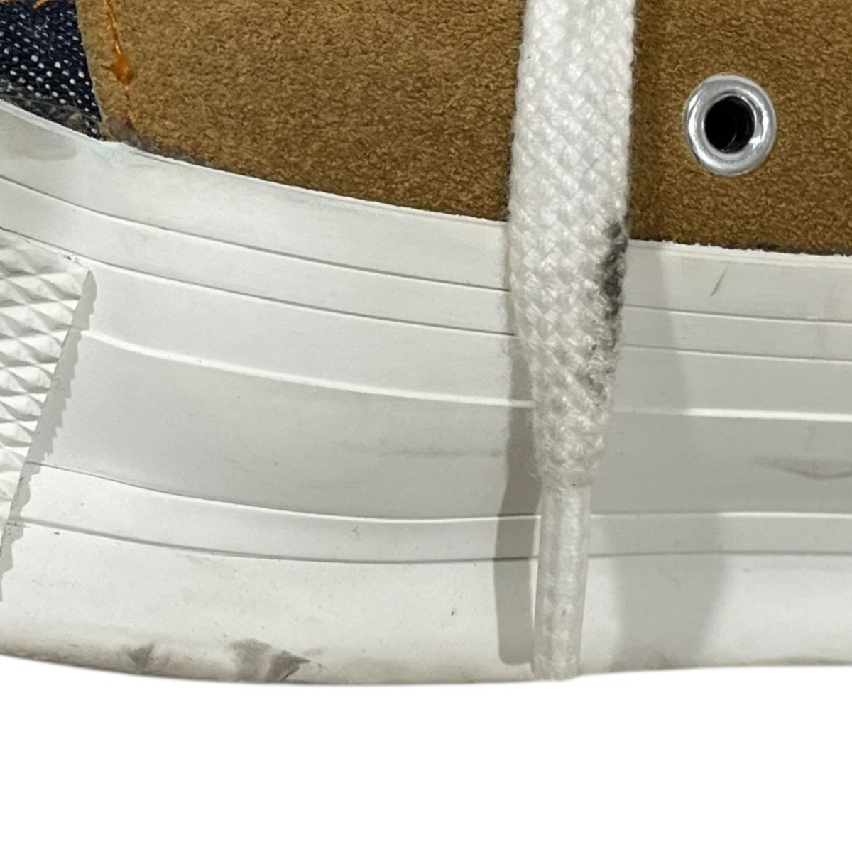 Needles アシンメトリック ギリー スニーカー Asymmetric Ghillie Sneaker KP044 古着・中古-5枚目のアイテム画像