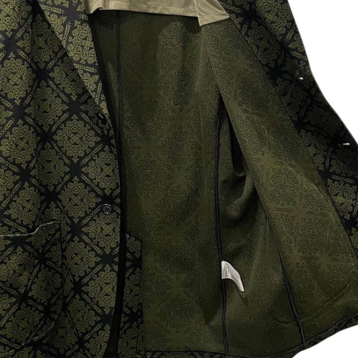 Needles 21AW 2Bジャケット Track Jacket - Poly Jacquard トラックジャケット ポリジャガード IN193 古着・中古-4枚目のアイテム画像