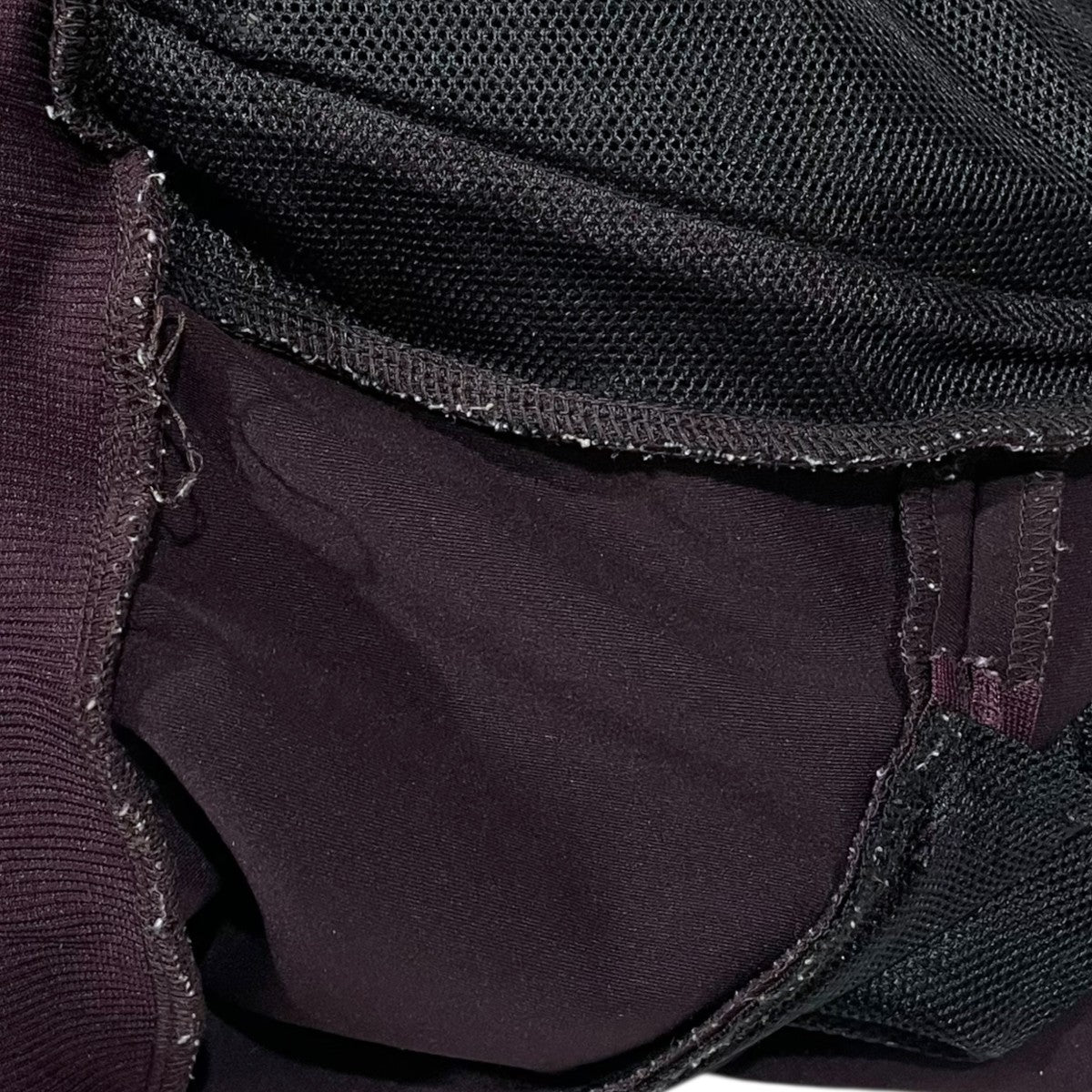 Needles 22SS イージーパンツ Tucked W．U． Pant - PE／PU Jersey タックド ウォームアップ パンツ KP229 古着・中古-6枚目のアイテム画像