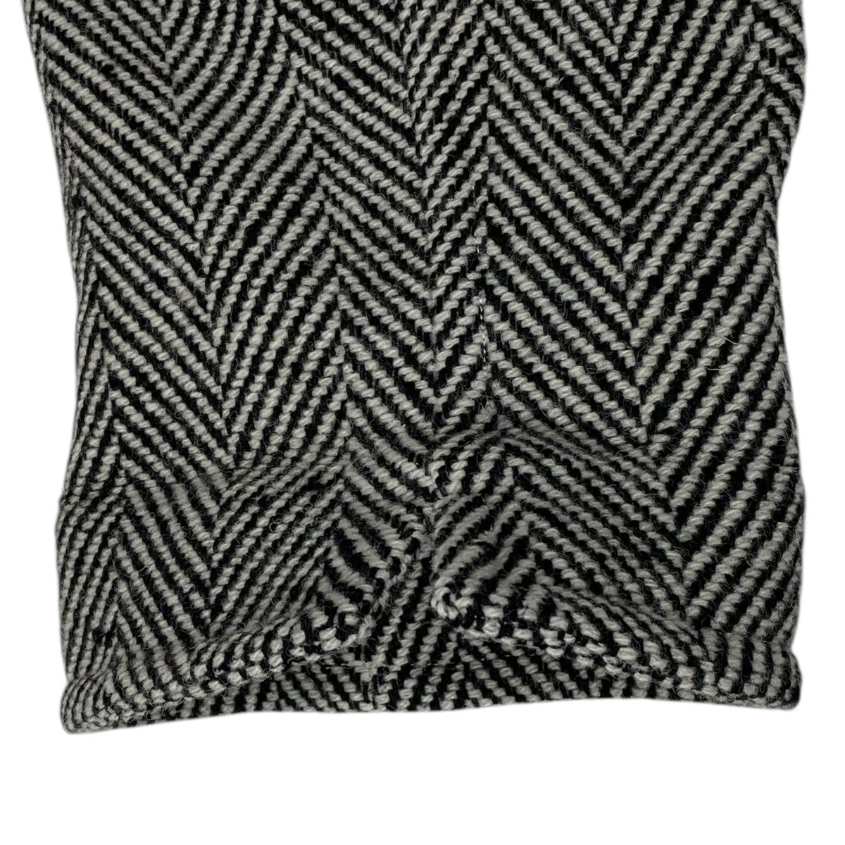 18AW ロングコート H HERRINGBONE TWEED BIG COAT エイチ ヘリンボーン ツイード ビッグコート 1225-139-8033