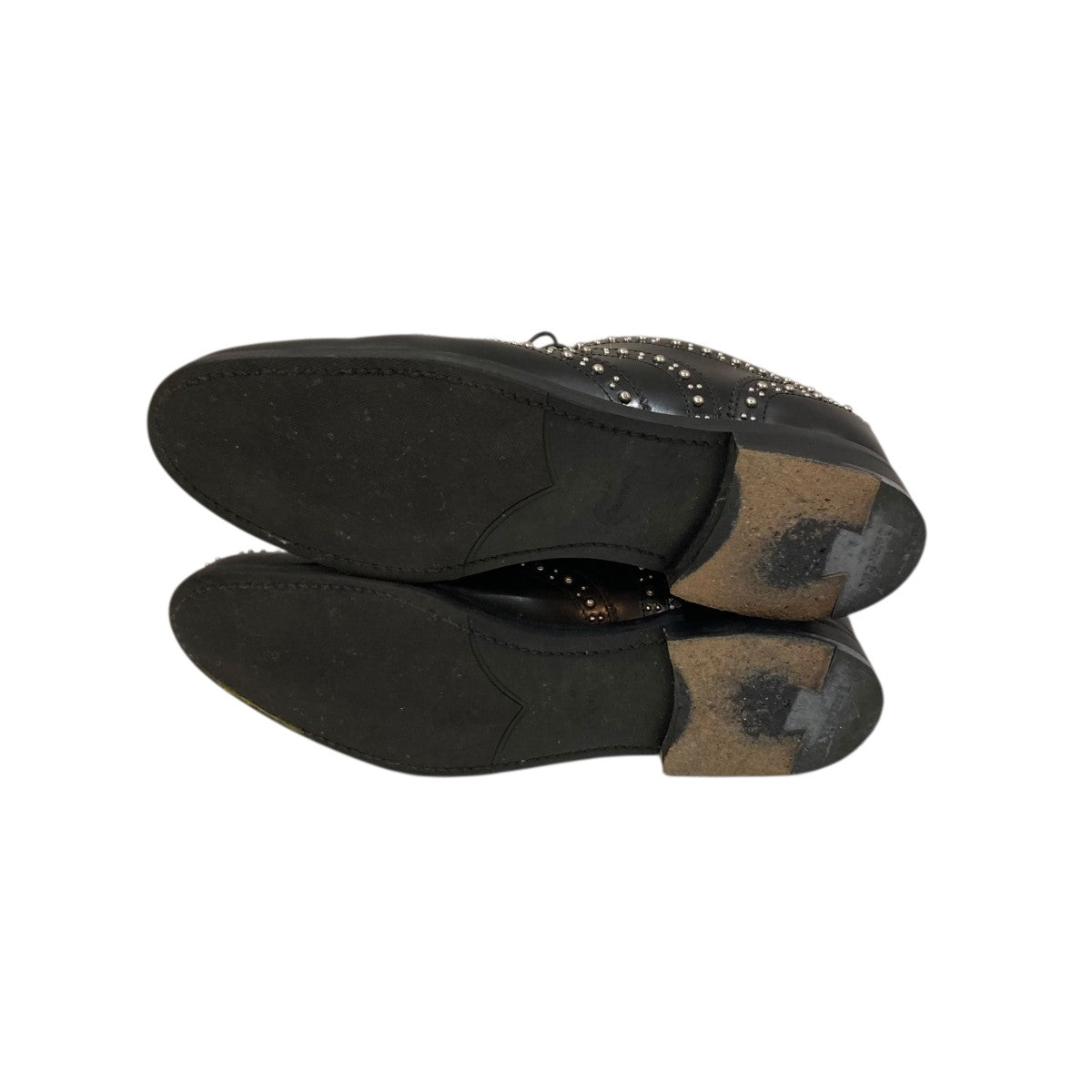 BURWOOD MET BLK POLISHEDレザーシューズ