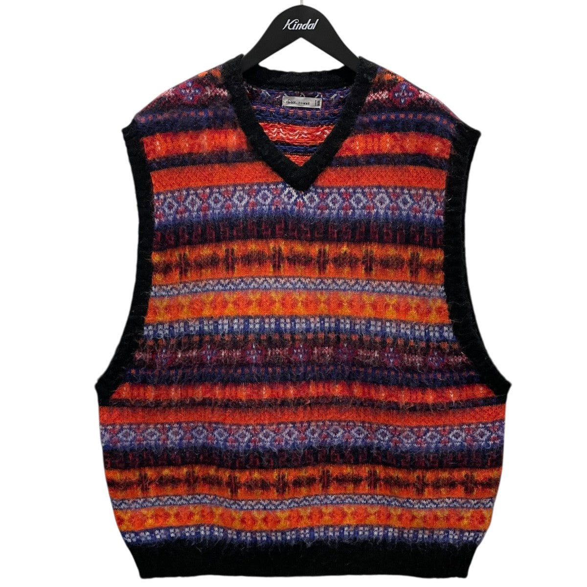 Vネックニットベスト Digi Falsle Vest ディジフォールスベスト 11-05-0258-657