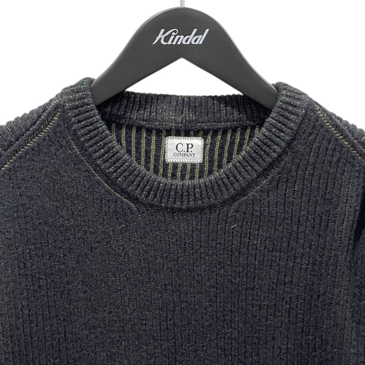 フリースニットクルーネックレンズセーター Fleece Knit Crewneck Lens Sweater 19CMKN307A