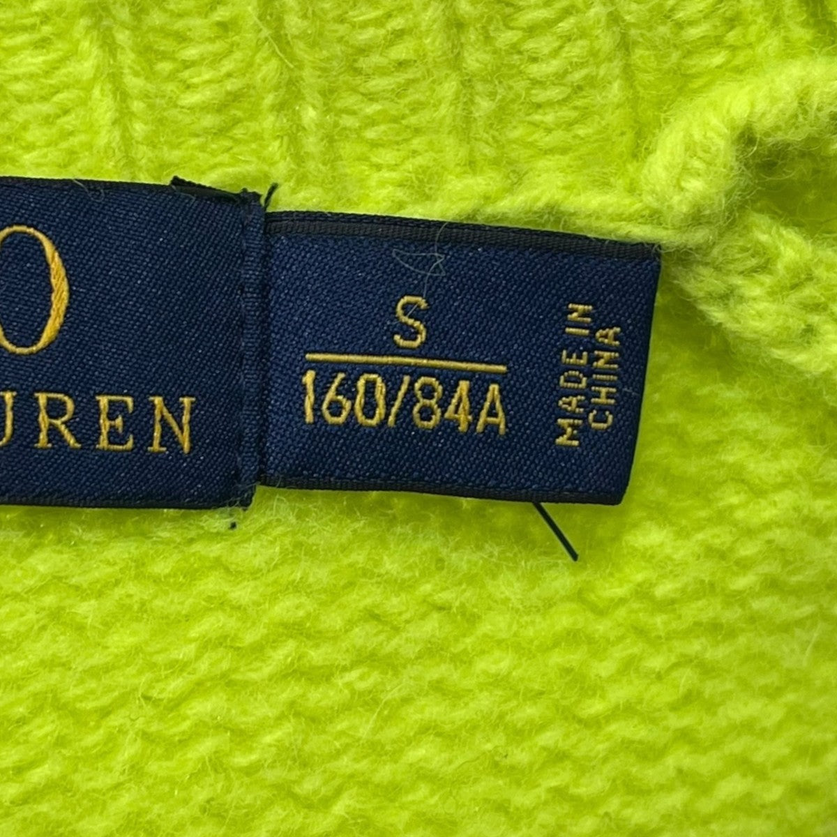 POLO RALPH LAUREN ウールニットセーター 古着・中古-6枚目のアイテム画像