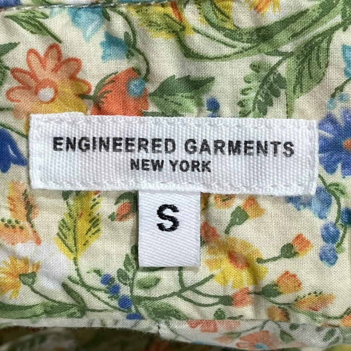Engineered Garments(エンジニアドガーメンツ) 花柄ボタンダウンシャツ