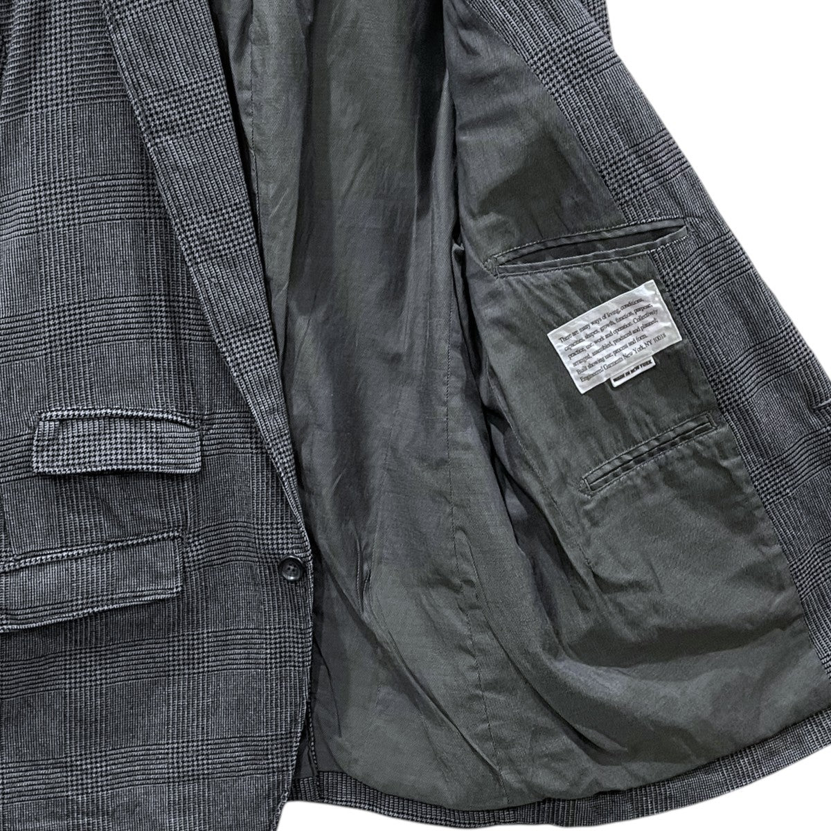 ハウンドトゥースチェック柄ジャケット Andover Jacket アンドーバージャケット