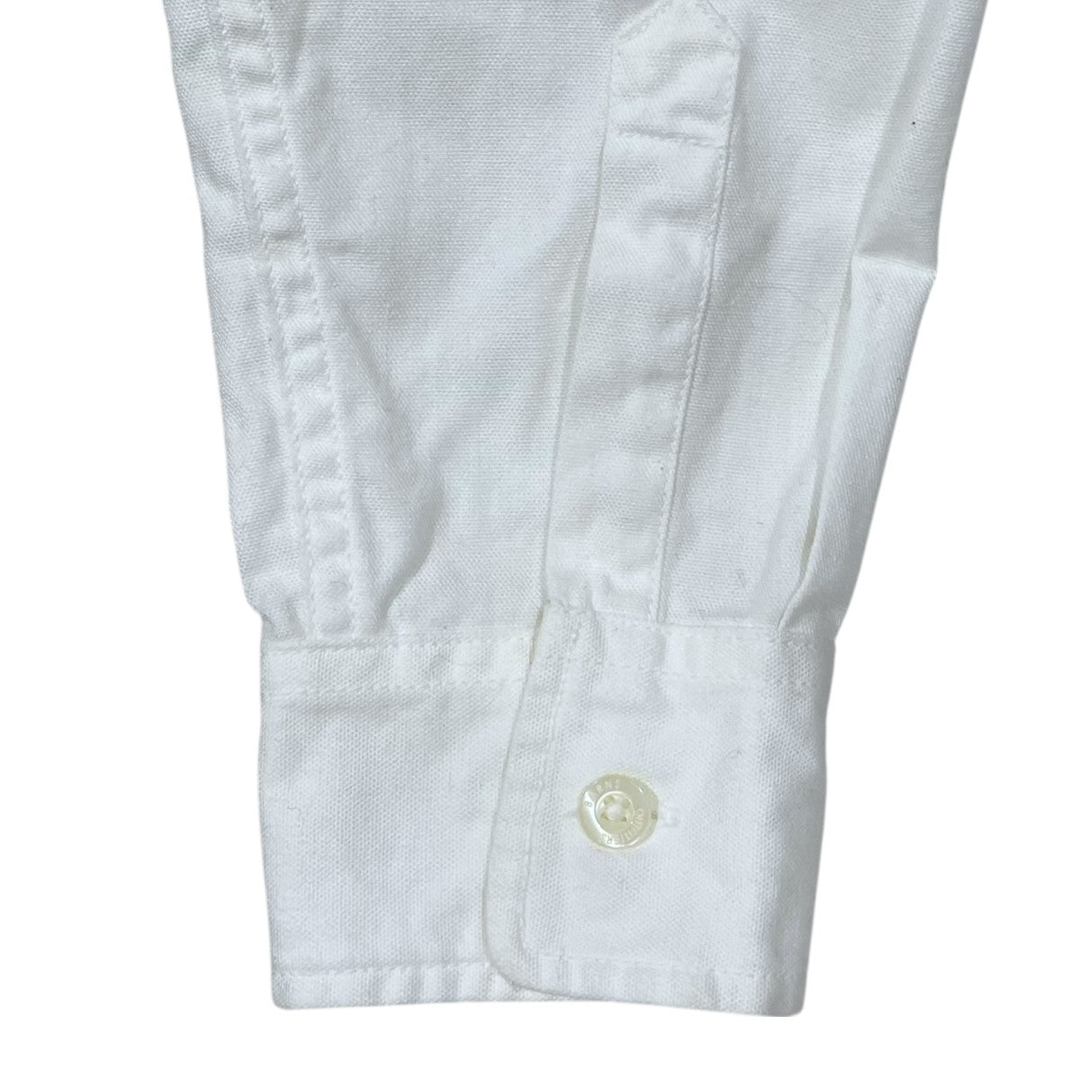 BARNS OUTFITTERS 長袖シャツ Wide Spread Collar Oxford B．D Shirt ワイドスプレッドカラー オックスフォード ボタンダウンシャツ BR-4965N 古着・中古-4枚目のアイテム画像