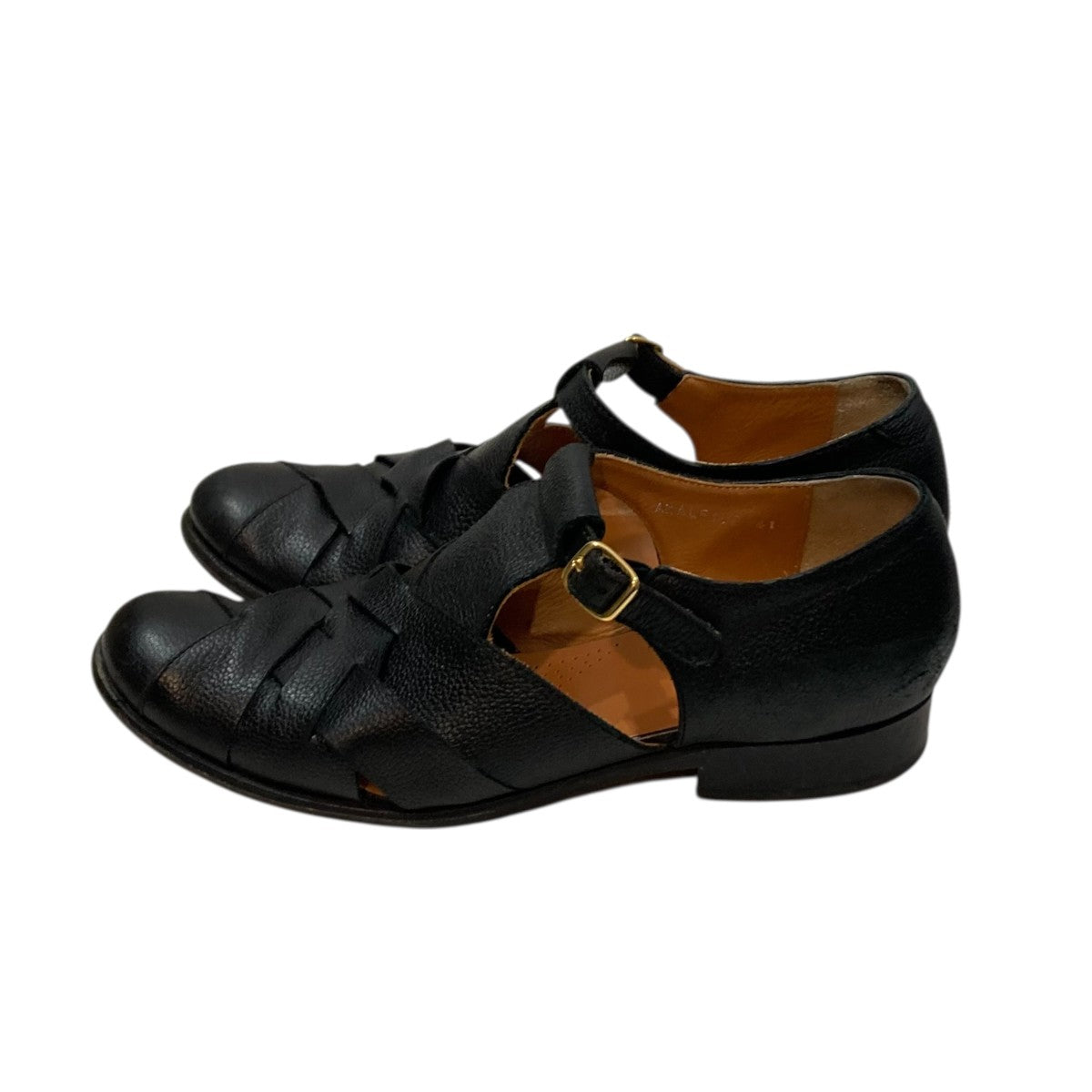 POLPETTA(ポルペッタ) グルカサンダル ブラック サイズ 41｜【公式