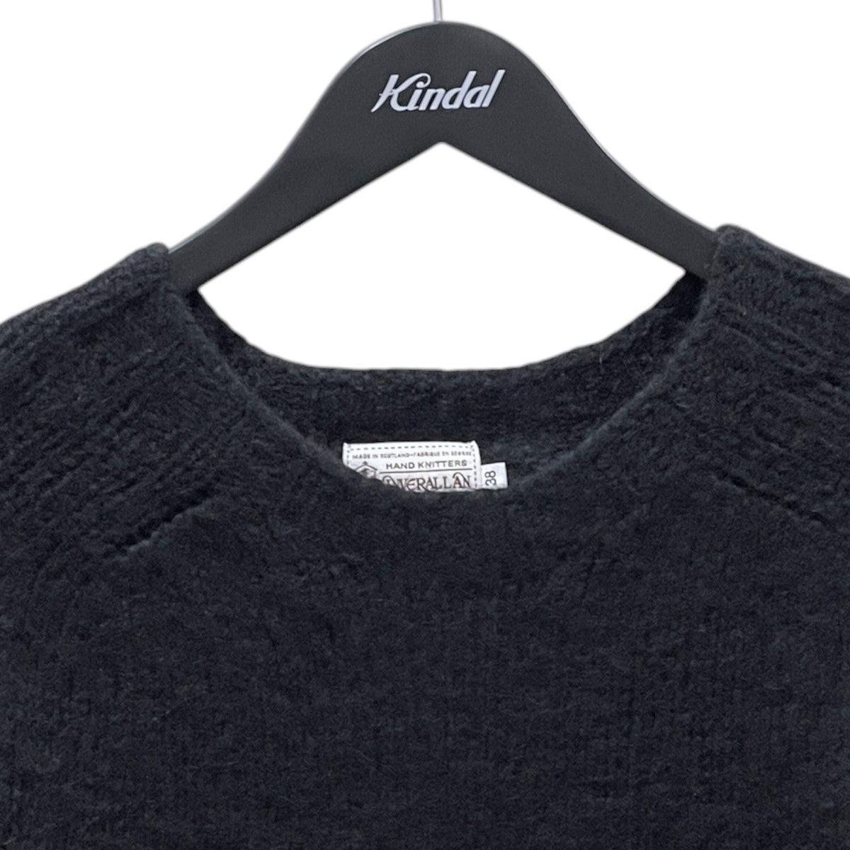 ニットセーター SHAGGY CREW NECK SHETLAND SWEATER シャギードッグクルーネックシェットランドセーター Authentic Knitwear