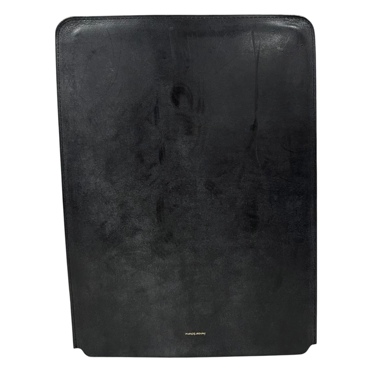 Hender Scheme(エンダースキーマ) レザーパソコンケース ブラック