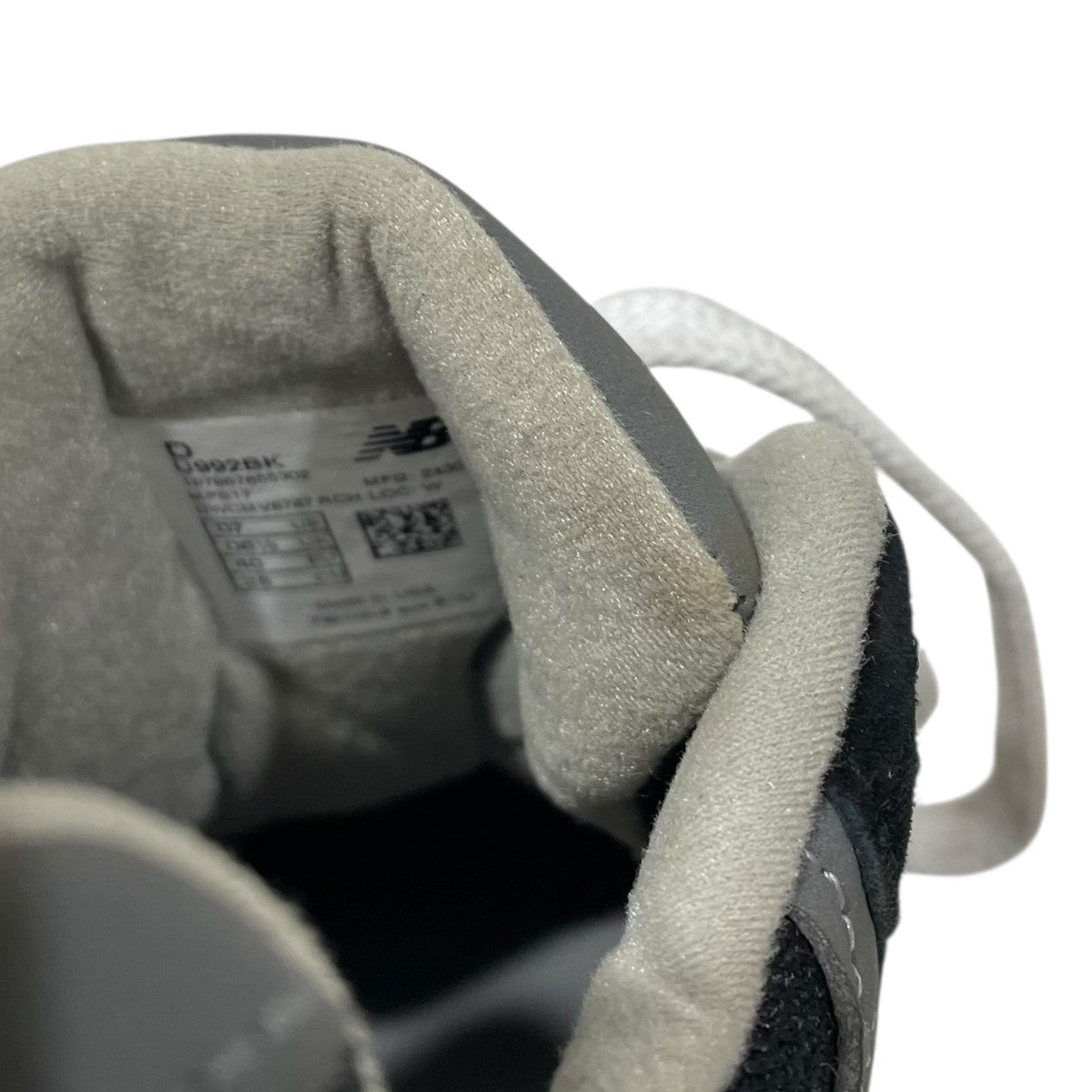 NEW BALANCE スニーカー U992BK MADE IN USA 古着・中古-7枚目のアイテム画像