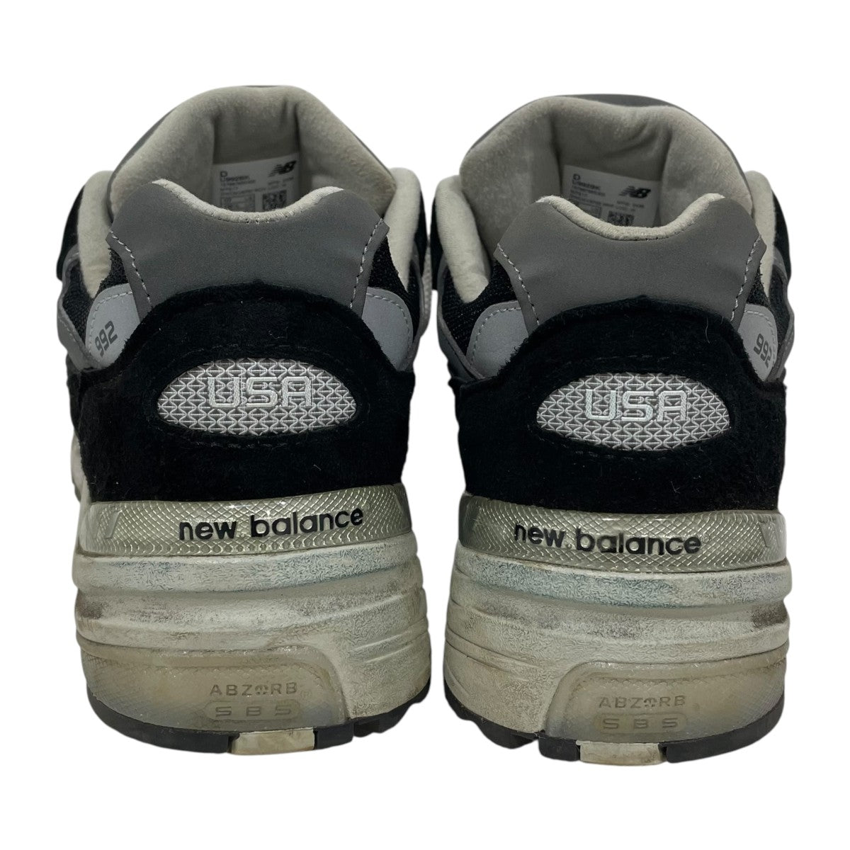 NEW BALANCE スニーカー U992BK MADE IN USA 古着・中古-8枚目のアイテム画像