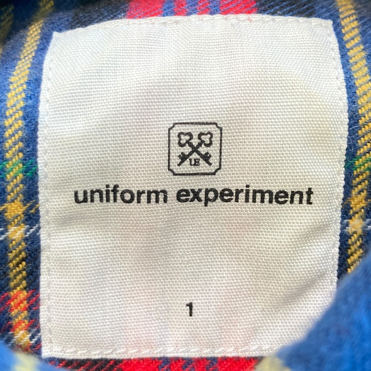 uniform experiment チェックシャツUE-192039 古着・中古-5枚目のアイテム画像