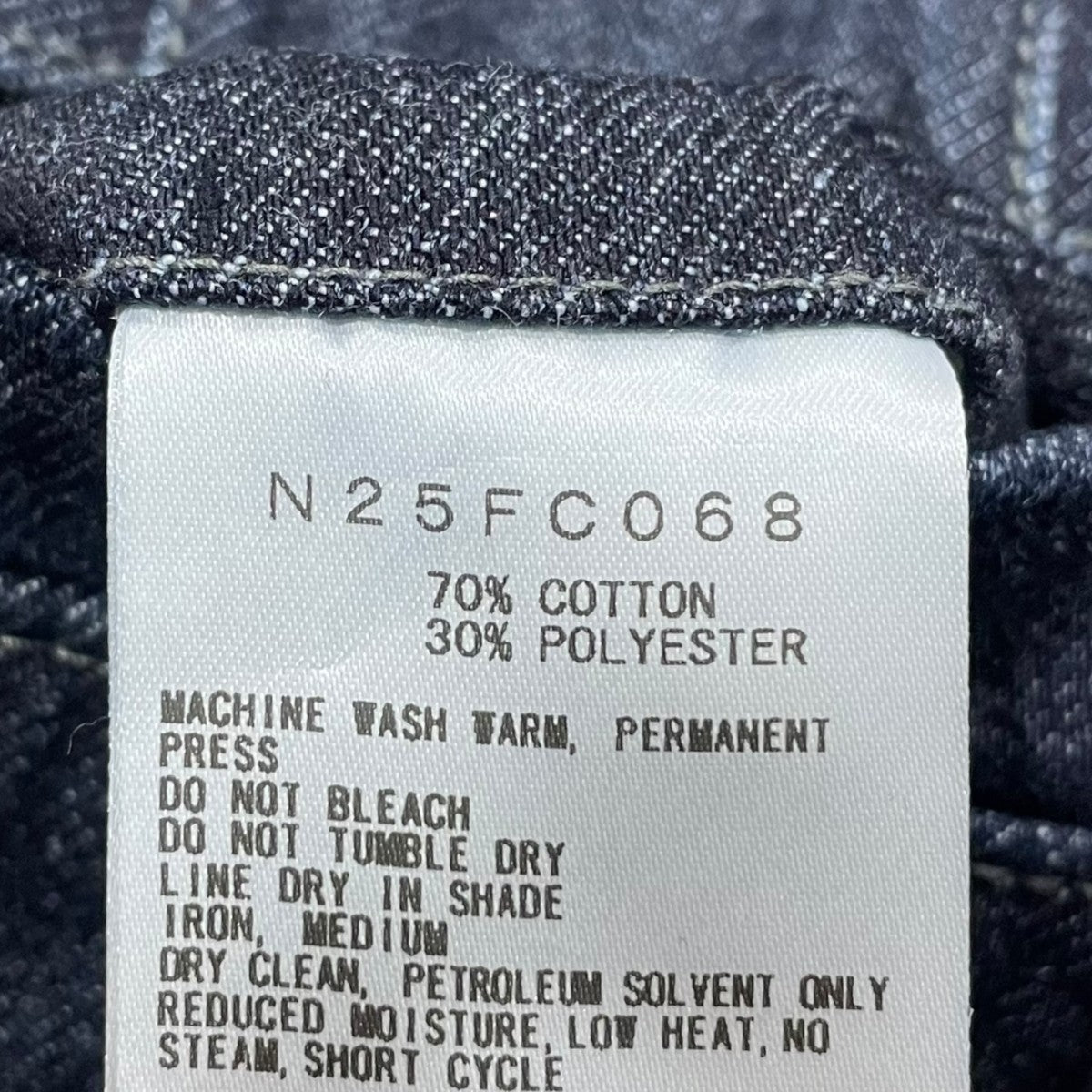 25AW デニムワイドテーパードフィールドパンツ Denim Wide Tapered Field Pants N25FC068