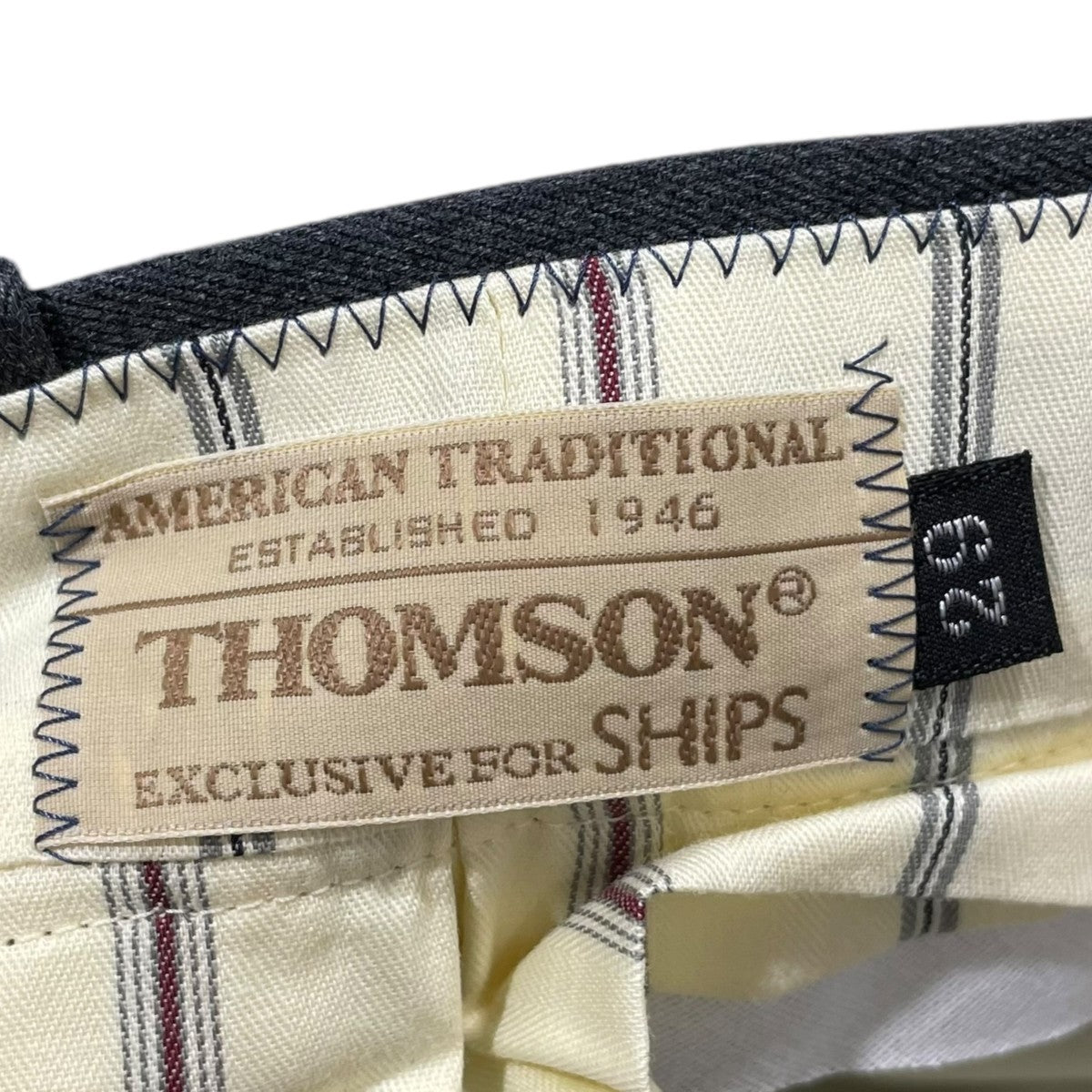 THOMSON×SHIPS コールドマーセ ウエストポイントクロス チノパンツ TM00010 古着・中古-5枚目のアイテム画像