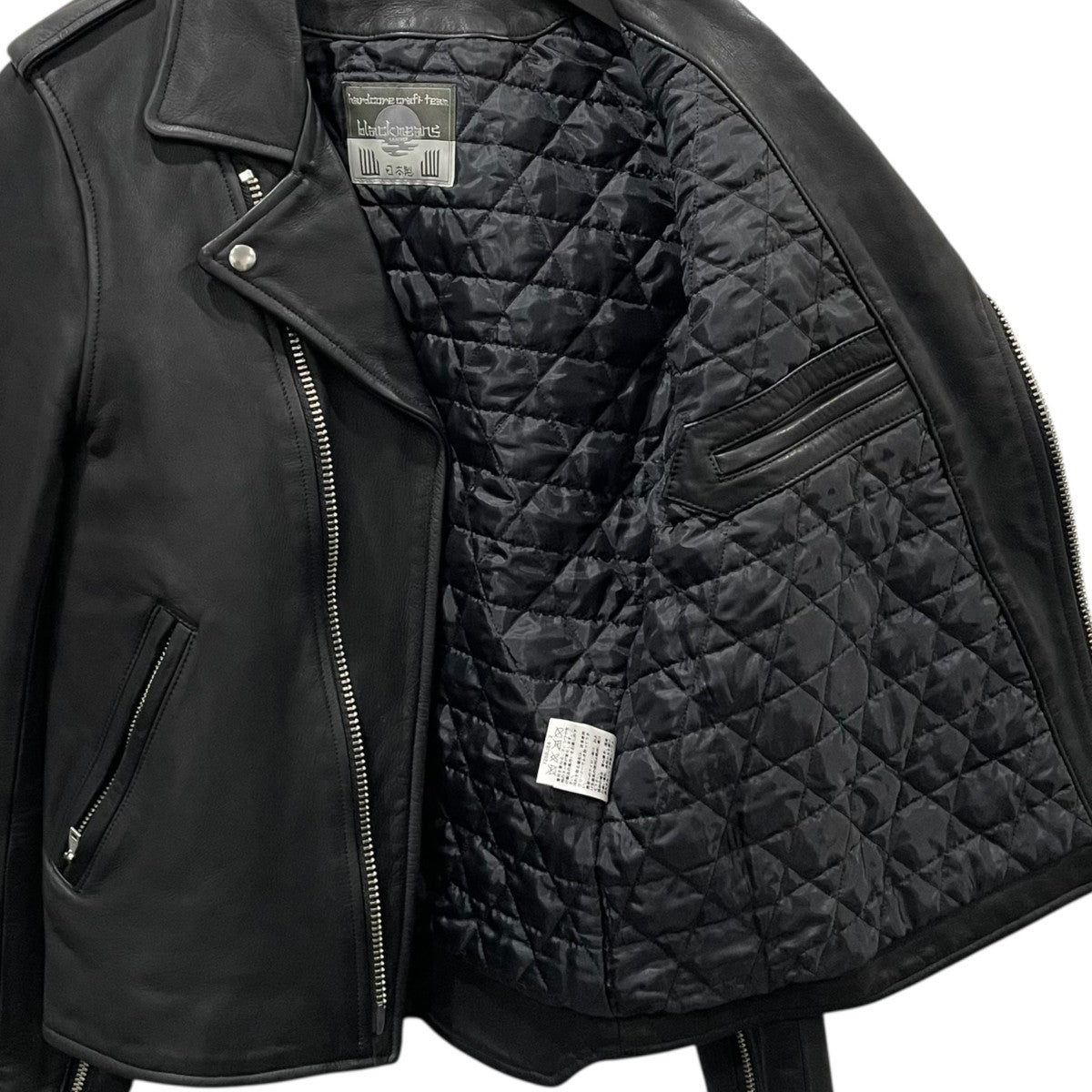 17SS レザーライダースジャケット LEATHER RIDERS JACKET 72GBJ84-2