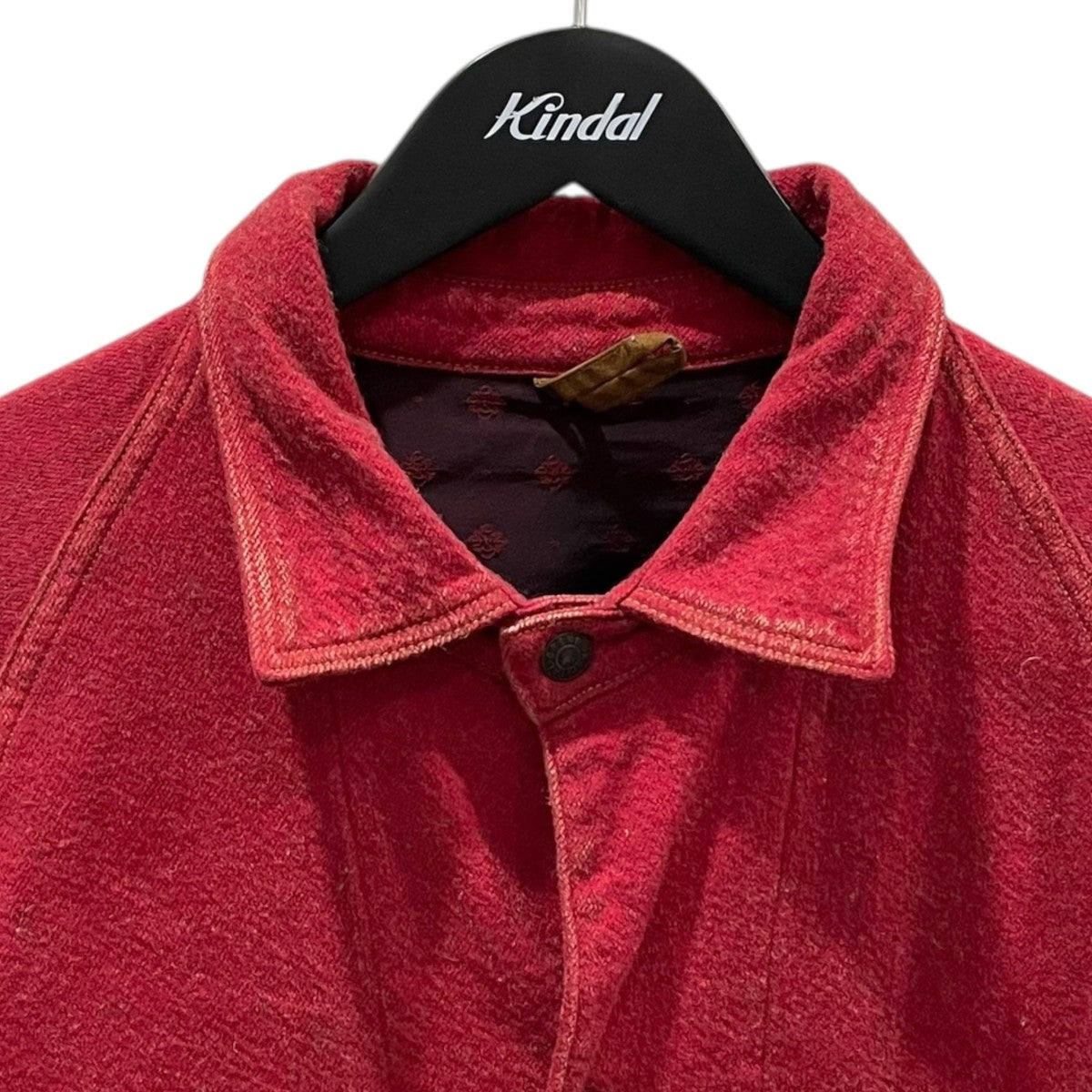KAPITAL(キャピタル) 24AW ツイル エイジング ウール カクタス