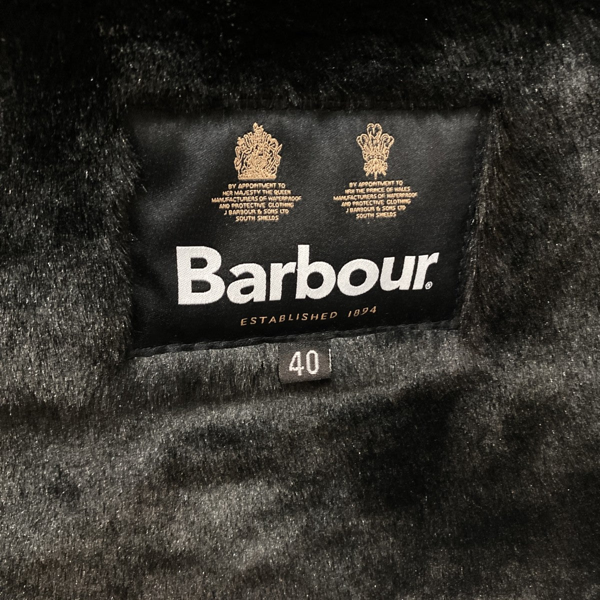 Barbour ファーベスト222MLI0035 古着・中古-8枚目のアイテム画像
