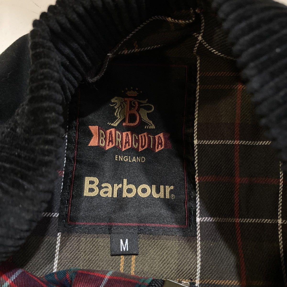 Baracuta WAX JACKET G9 ワックスジャケット 242MWX2327