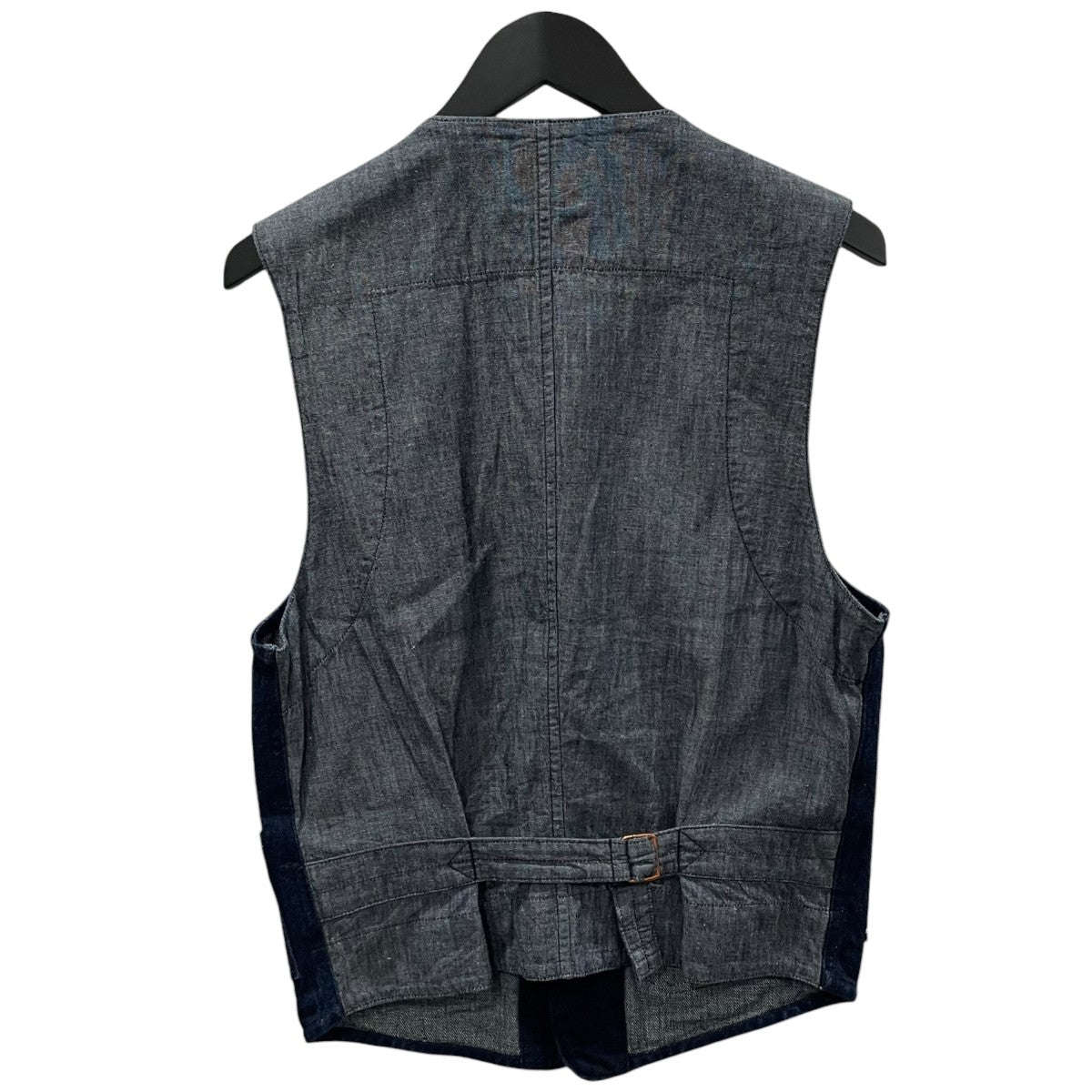 BONCOURA デニムベスト Work Gilet Denim ワークジレ デニム 古着・中古-2枚目のアイテム画像