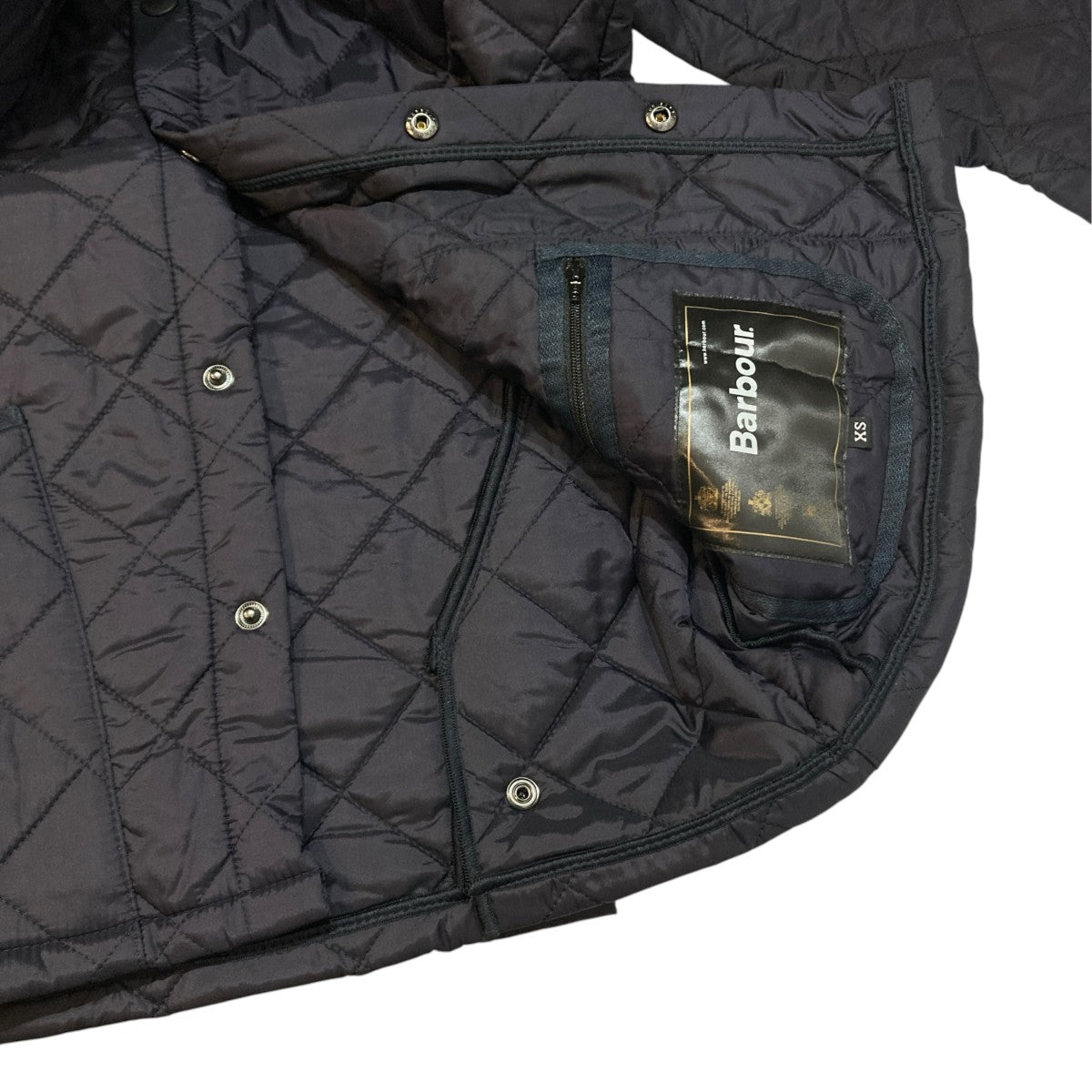 Barbour キルティングジャケット 古着・中古-5枚目のアイテム画像