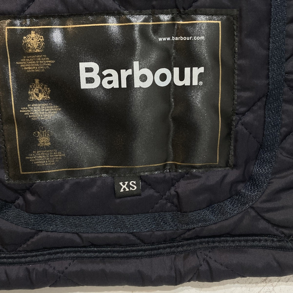 Barbour キルティングジャケット 古着・中古-7枚目のアイテム画像