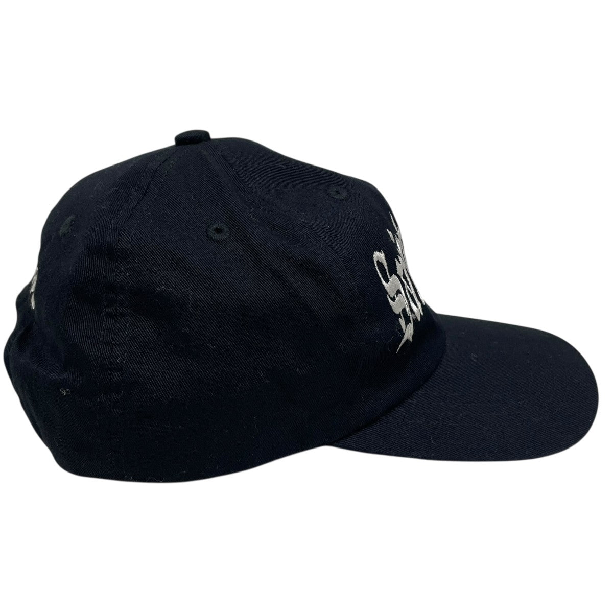24AW 刺繍キャップ CAP／SAINT JOURNEY／BLACK キャップ／セイントジャーニー／ブラック SM-YS1-0000-076