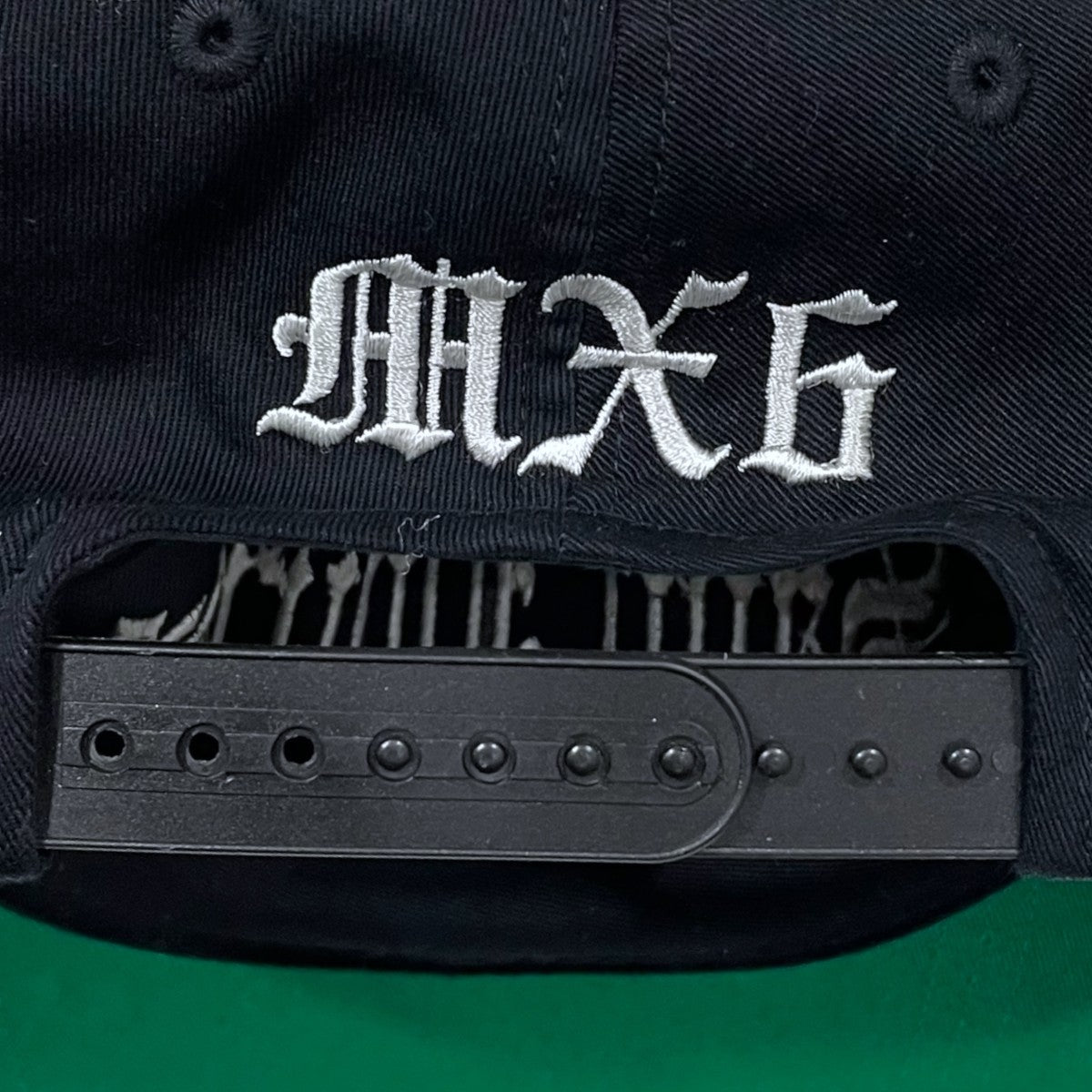 24AW 刺繍キャップ CAP／SAINT JOURNEY／BLACK キャップ／セイントジャーニー／ブラック SM-YS1-0000-076