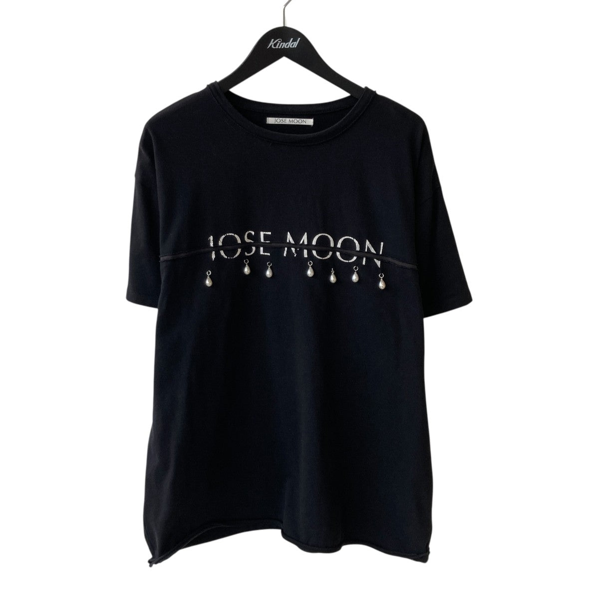LOGO OVERT-SHIRT with PEARLTシャツ1725312001-0