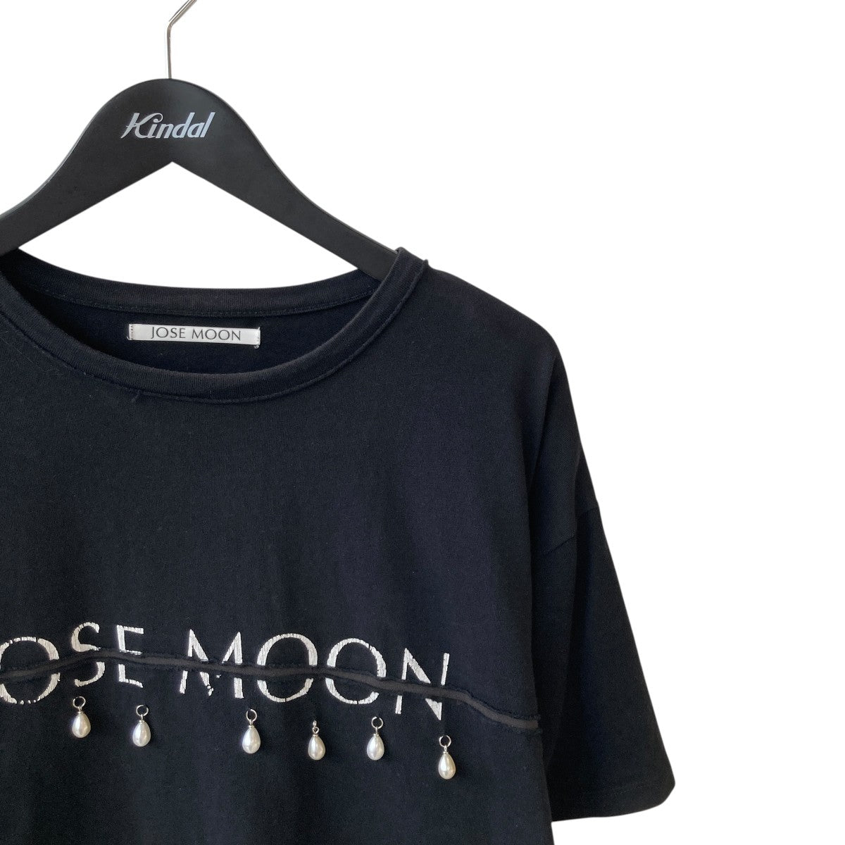 LOGO OVERT-SHIRT with PEARLTシャツ1725312001-0