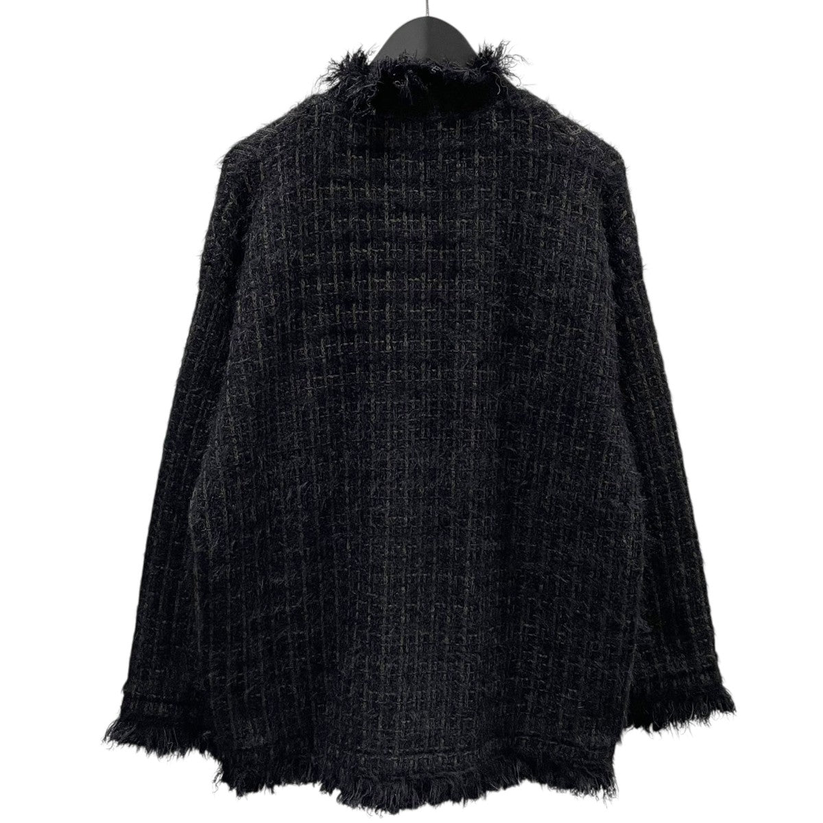 25AW ツイードフリンジニットカーディガン 25AW TWEED FRINGE KNIT CARDIGAN 0125201610760