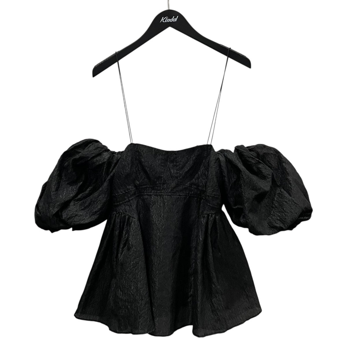 Lily Brown 25SS 3wayシアージャガードペプラムブラウス 3way sheer jacquard peplum blouse LWFT251171 古着・中古-1枚目のアイテム画像