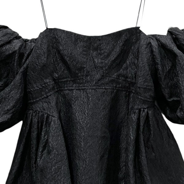 Lily Brown 25SS 3wayシアージャガードペプラムブラウス 3way sheer jacquard peplum blouse LWFT251171 古着・中古-3枚目のアイテム画像