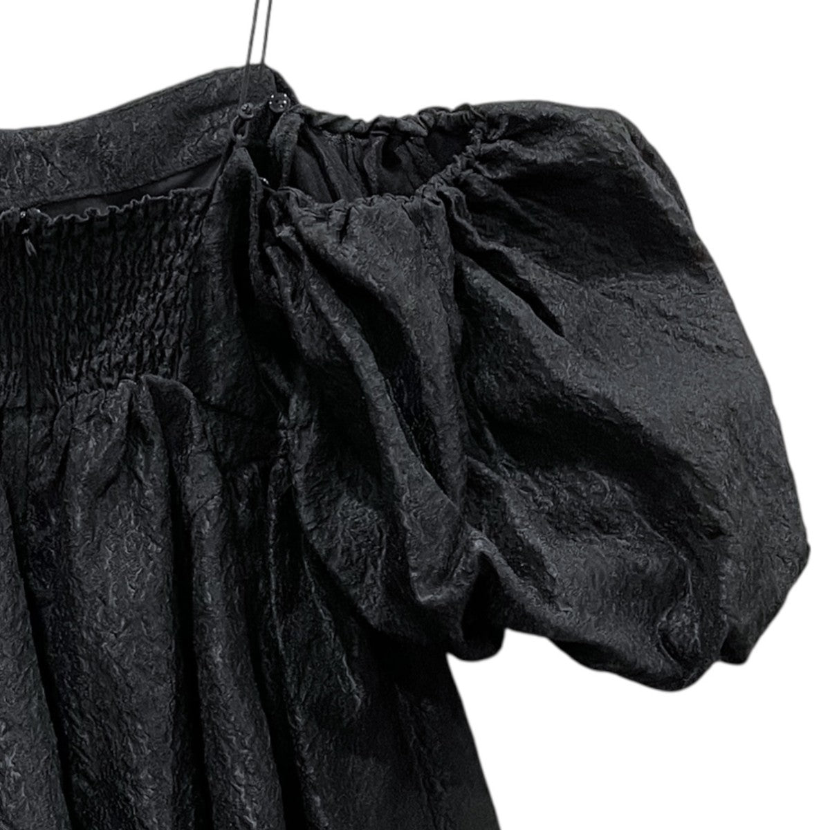 Lily Brown 25SS 3wayシアージャガードペプラムブラウス 3way sheer jacquard peplum blouse LWFT251171 古着・中古-4枚目のアイテム画像