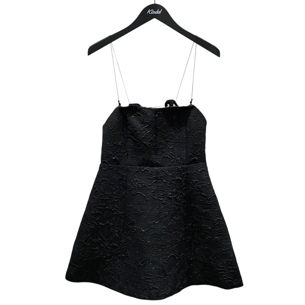 AMERI 23SS 2WAYキャミソール ベアトップ MEDI 2WAY JACQUARD BARE TOP メディ ツーウェイ ジャガード ベアトップ 02310490410 古着・中古-1枚目のアイテム画像