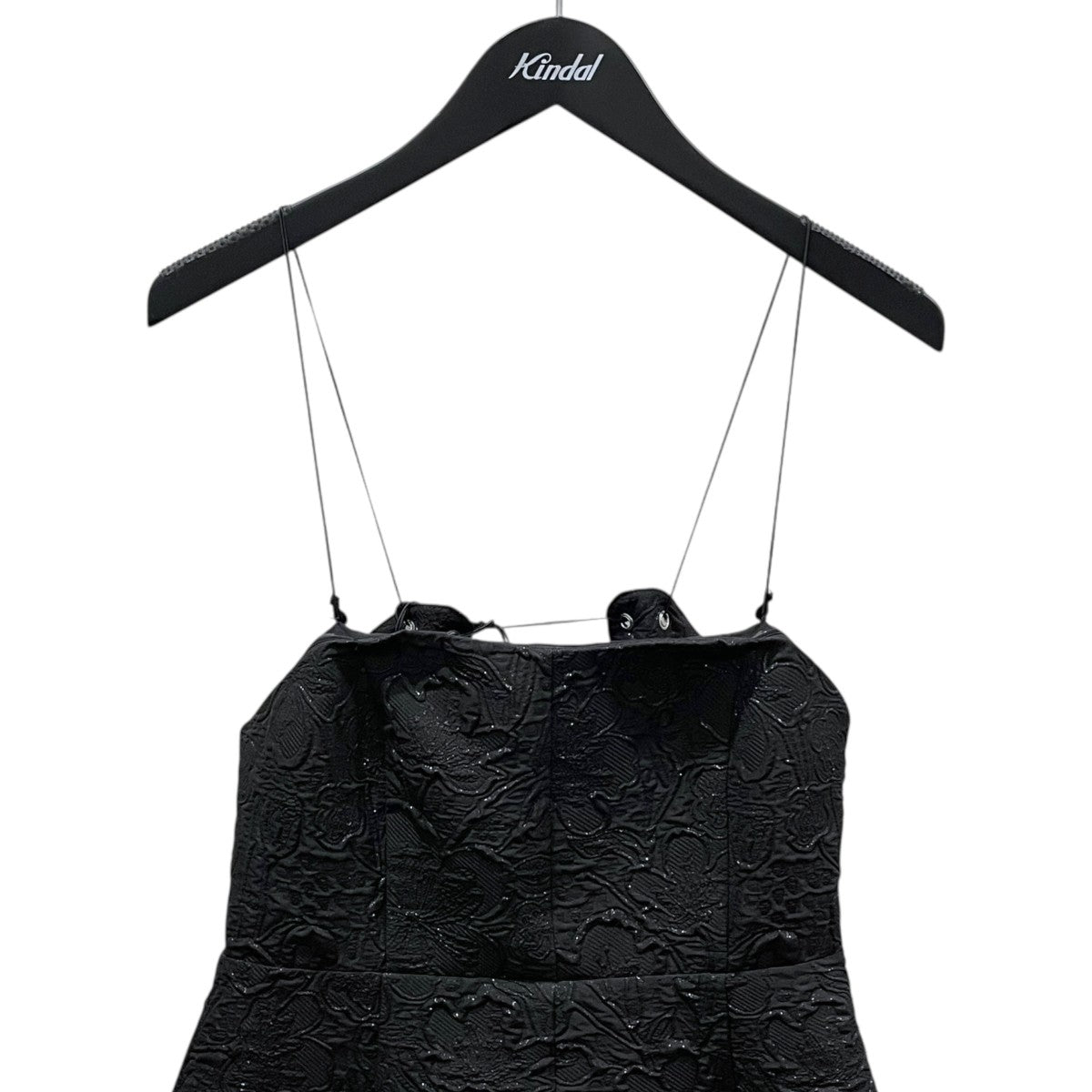 AMERI 23SS 2WAYキャミソール ベアトップ MEDI 2WAY JACQUARD BARE TOP メディ ツーウェイ ジャガード ベアトップ 02310490410 古着・中古-3枚目のアイテム画像
