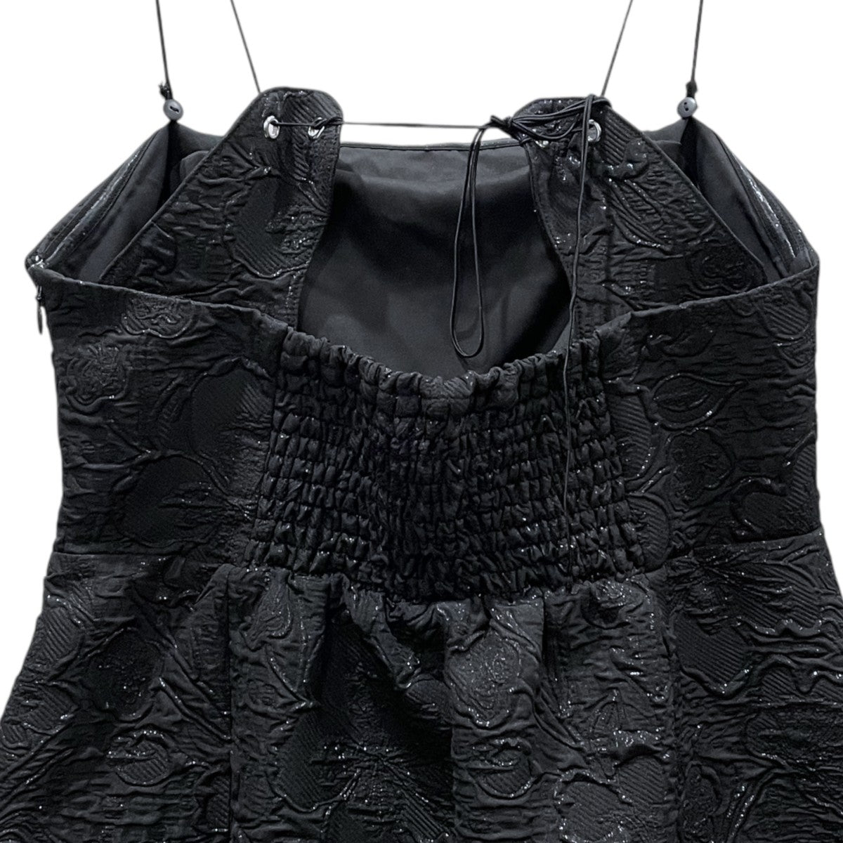 AMERI 23SS 2WAYキャミソール ベアトップ MEDI 2WAY JACQUARD BARE TOP メディ ツーウェイ ジャガード ベアトップ 02310490410 古着・中古-4枚目のアイテム画像