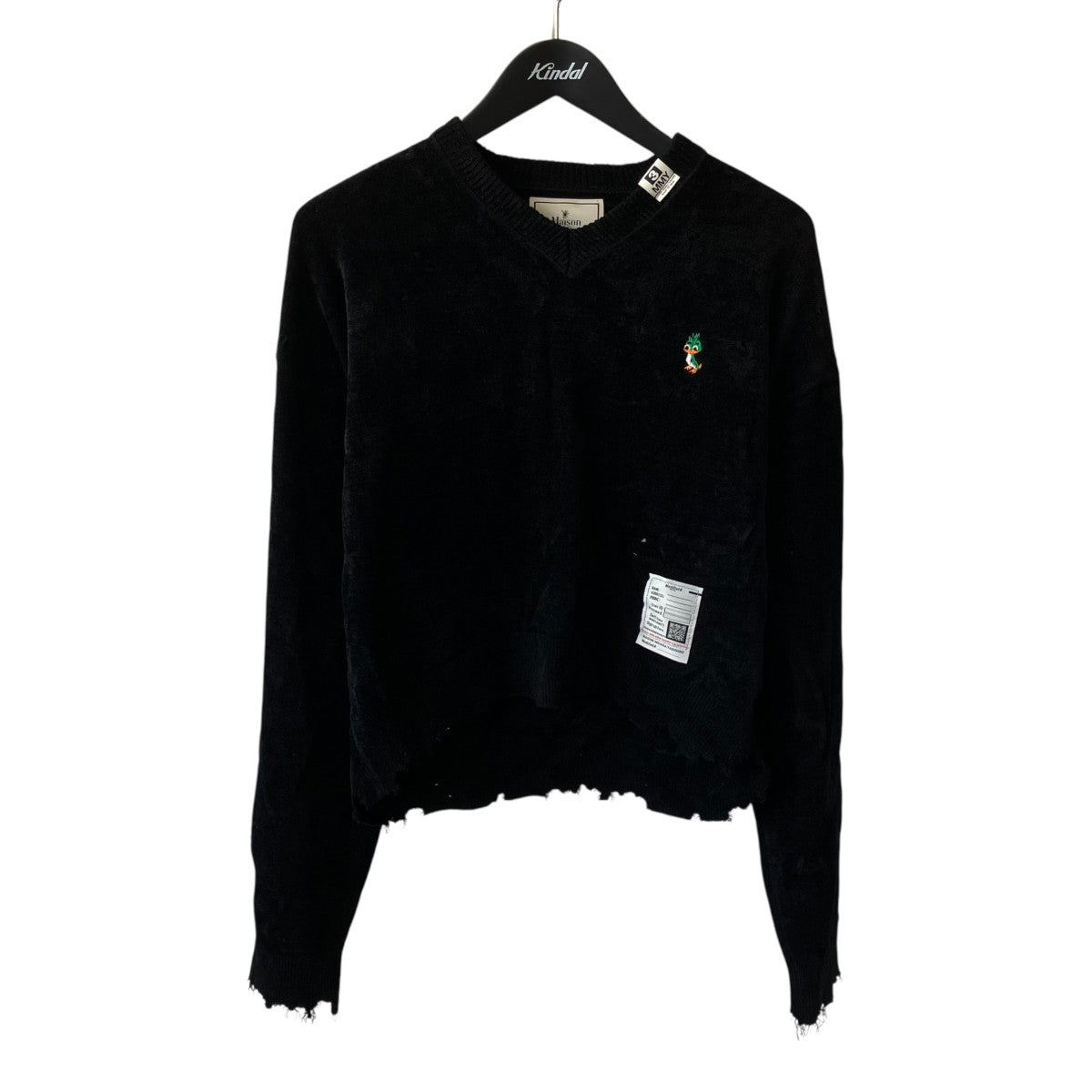 Maison MIHARA YASUHIRO DISTRESSED KNIT PULLOVERセーターK15SW711 古着・中古-1枚目のアイテム画像