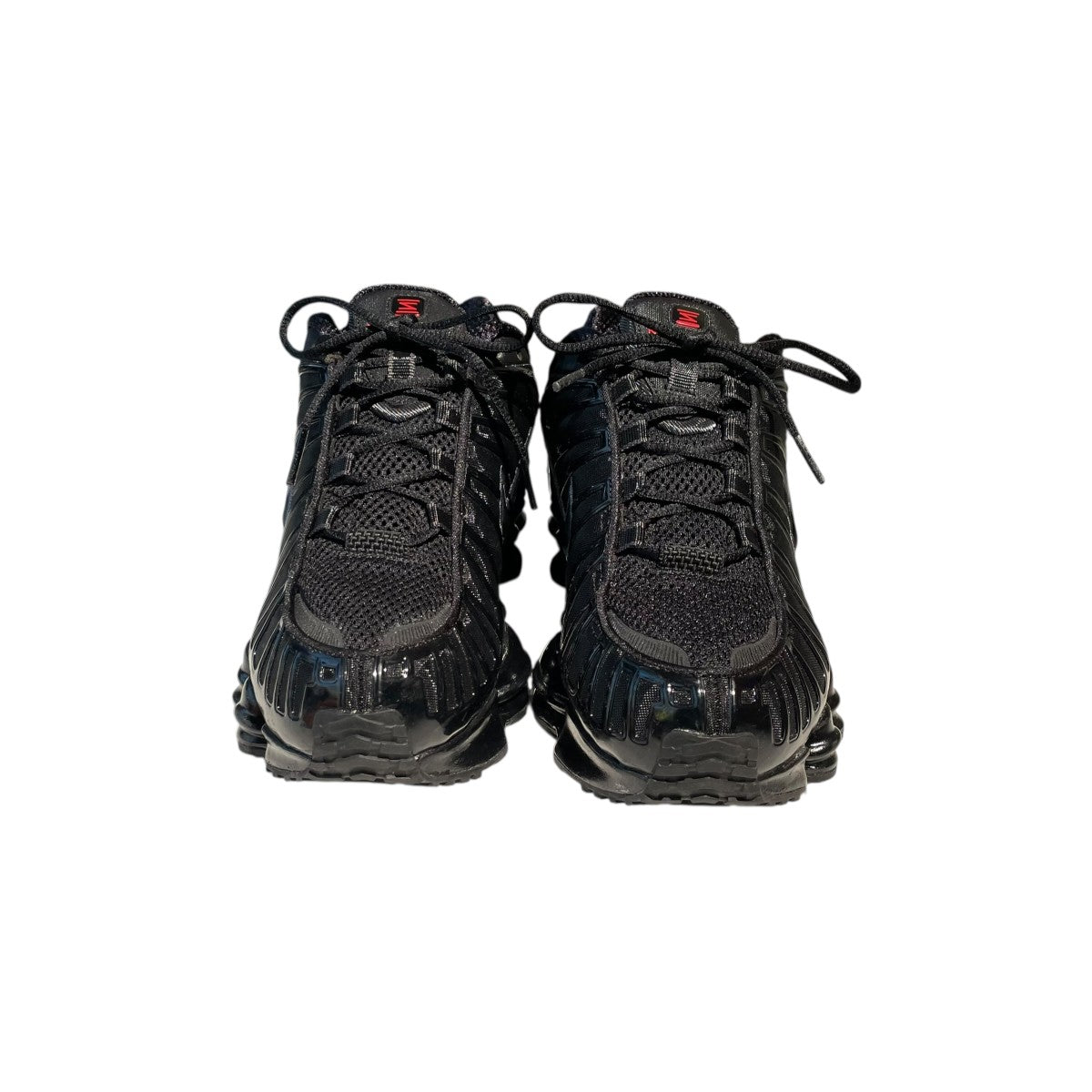 SHOX TL BLACK／BLACK-MTLC HEMATITE-MAX ORANGEスニーカーAV3595-002