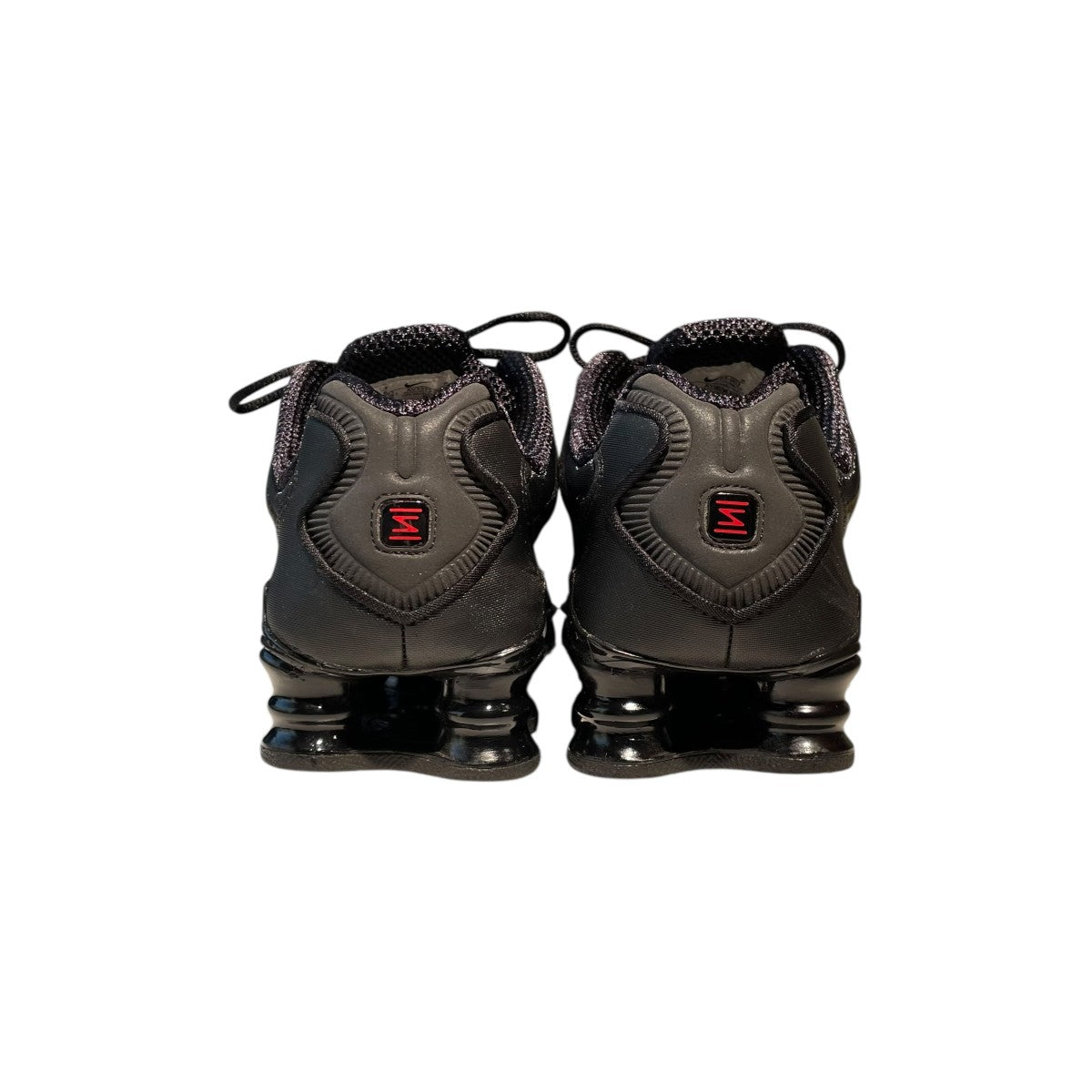 SHOX TL BLACK／BLACK-MTLC HEMATITE-MAX ORANGEスニーカーAV3595-002