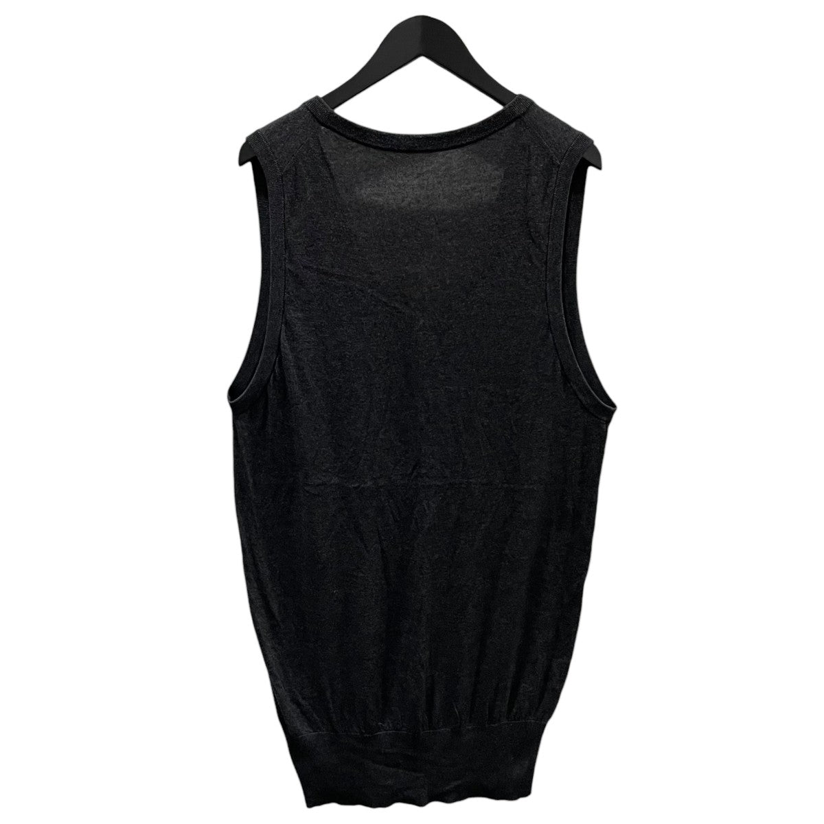 GALERIE VIE 21AW コットンカシミヤシルク Vネックベスト Cotton Cashmere Silk V-neck Vest 23-02-14-02102 古着・中古-2枚目のアイテム画像