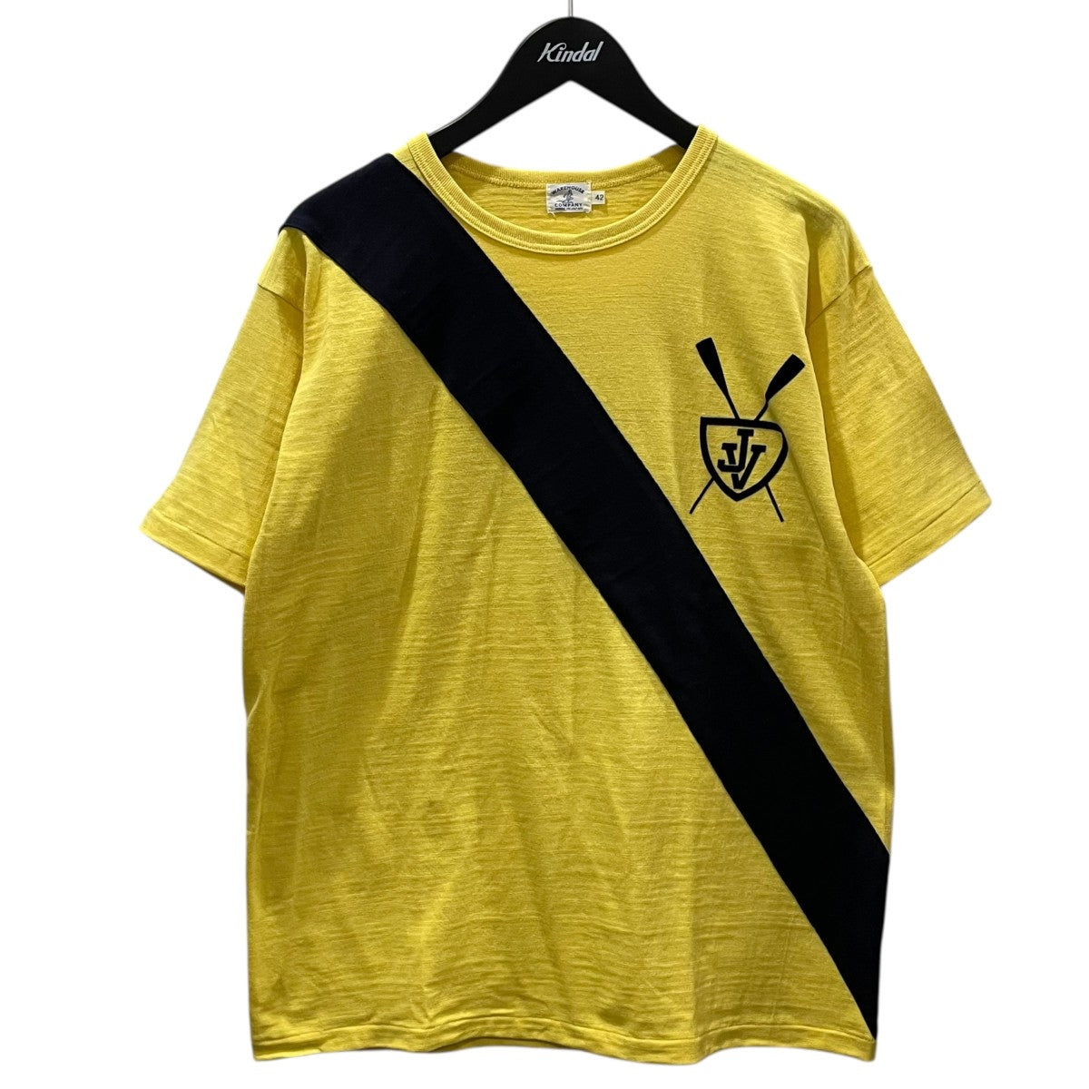 WAREHOUSE 25SS プリントTシャツ 直営限定 LOT4111JV 古着・中古-1枚目のアイテム画像