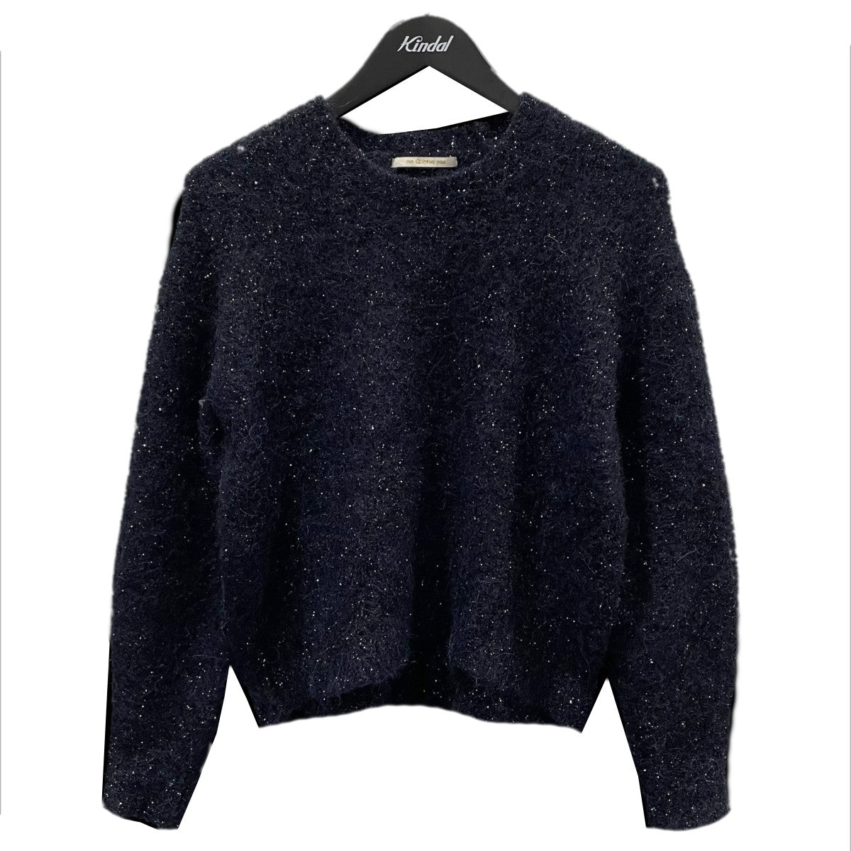 ラメニットセーター Alpaca Lurex Pullover アルパカルレックス プルオーバー 011232ZD1