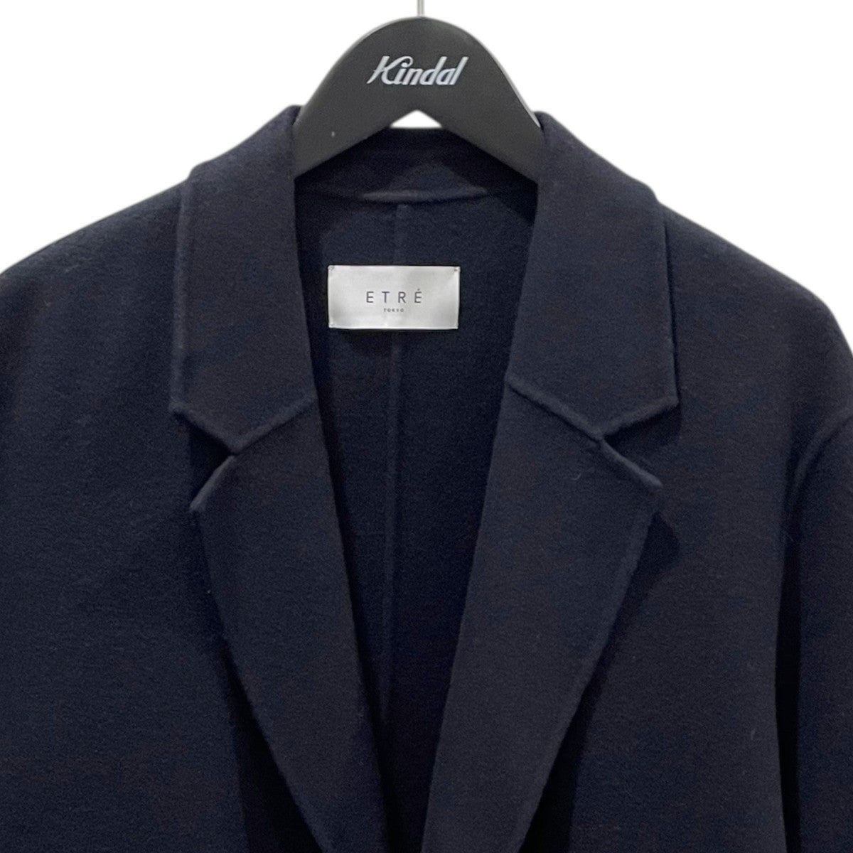 25AW ロングガウンコート Melton Long River Coat メルトンロングリバーコート 1225600088-0