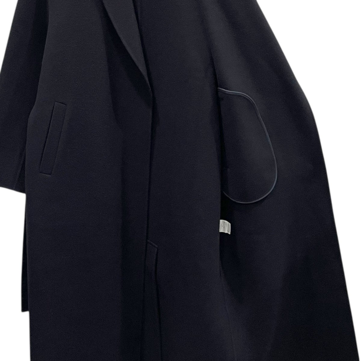 25AW ロングガウンコート Melton Long River Coat メルトンロングリバーコート 1225600088-0