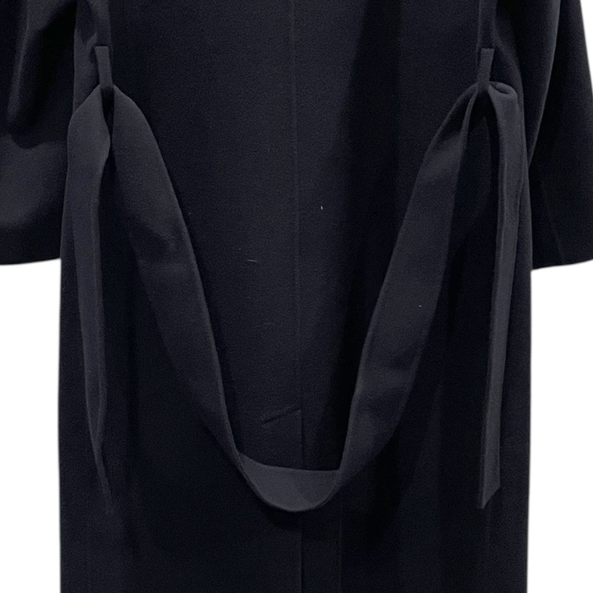 25AW ロングガウンコート Melton Long River Coat メルトンロングリバーコート 1225600088-0