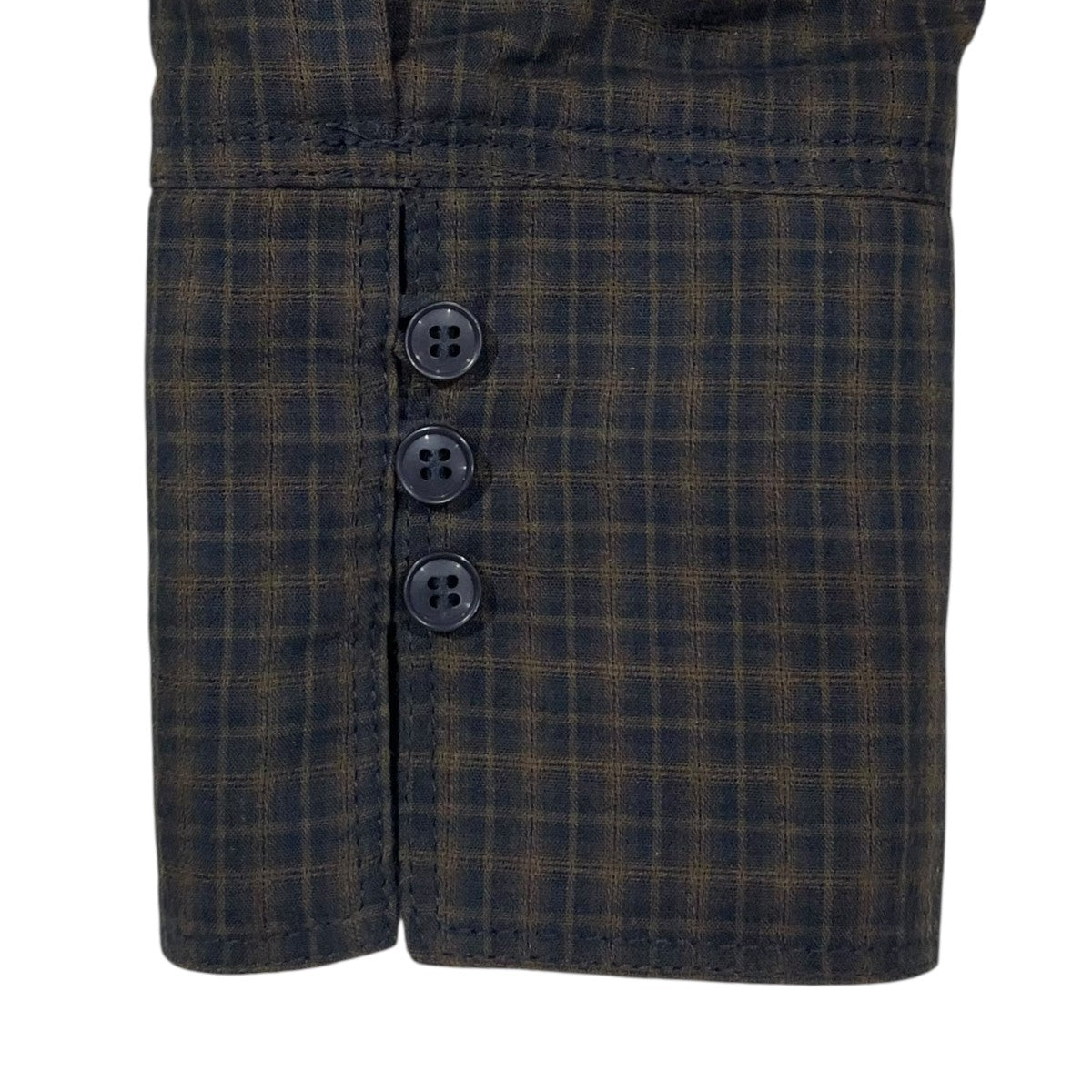 TODAYFUL 25AW チャック柄ギャザーシャツ Checkgather Compact Blouse チェックギャザーコンパクトブラウス 12520419 古着・中古-6枚目のアイテム画像