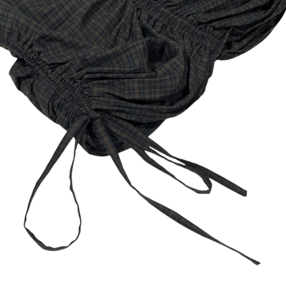 TODAYFUL 25AW チャック柄ギャザーシャツ Checkgather Compact Blouse チェックギャザーコンパクトブラウス 12520419 古着・中古-7枚目のアイテム画像