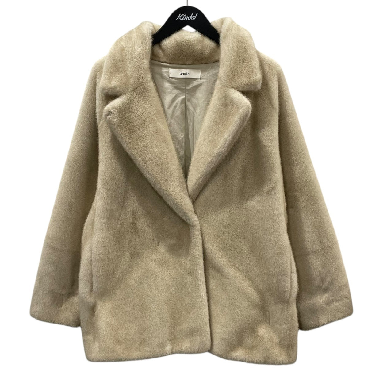 anuke(アンヌーク) 25AW エコミンクファージャケット Eco Minkfur